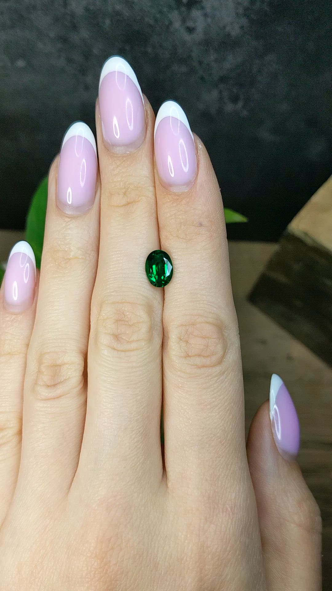 1.42 Ct. Emerald from Colombia Size Video