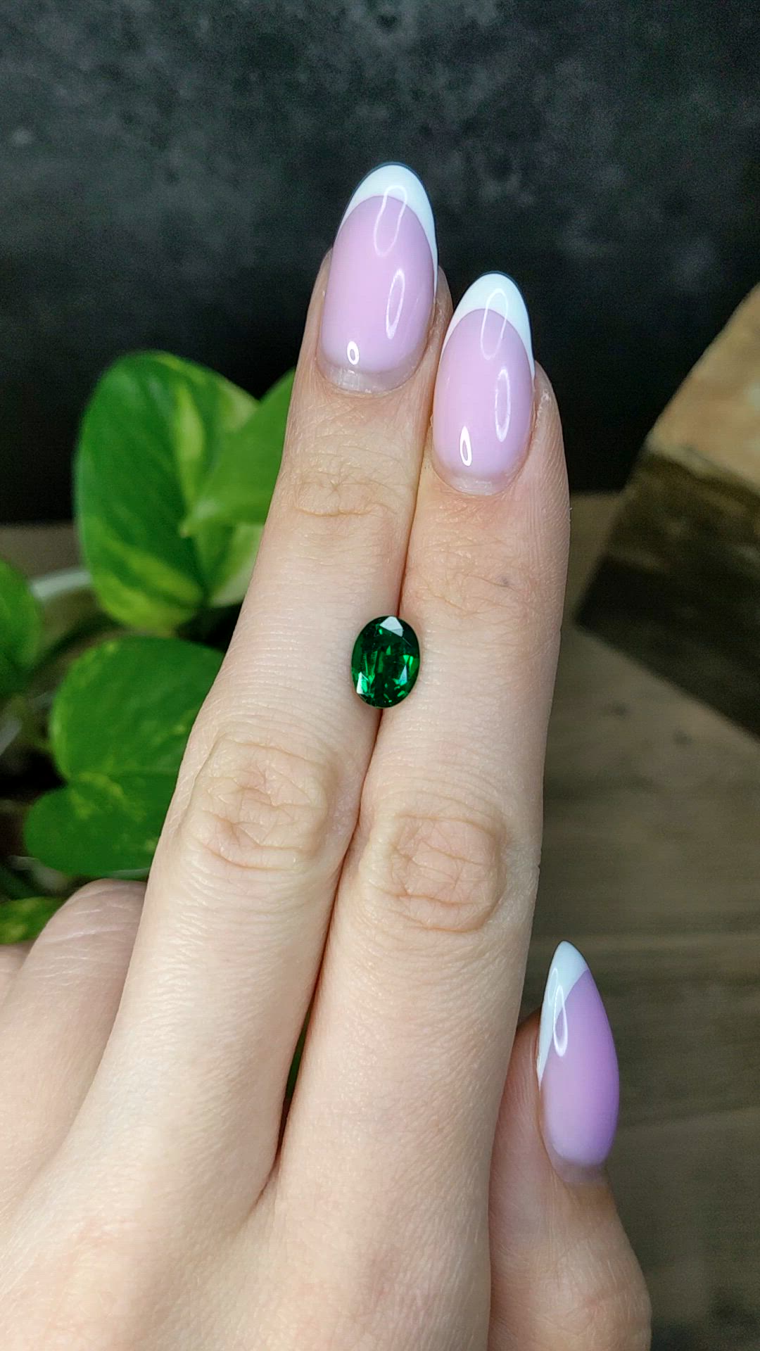 1.42 Ct. Emerald from Colombia Size Video