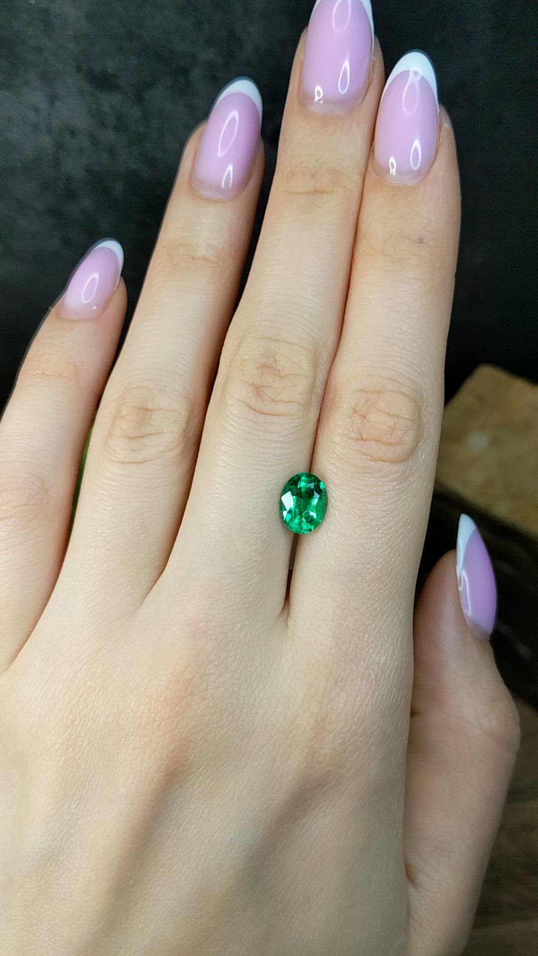 2.02 Ct. Emerald from Colombia Size Video