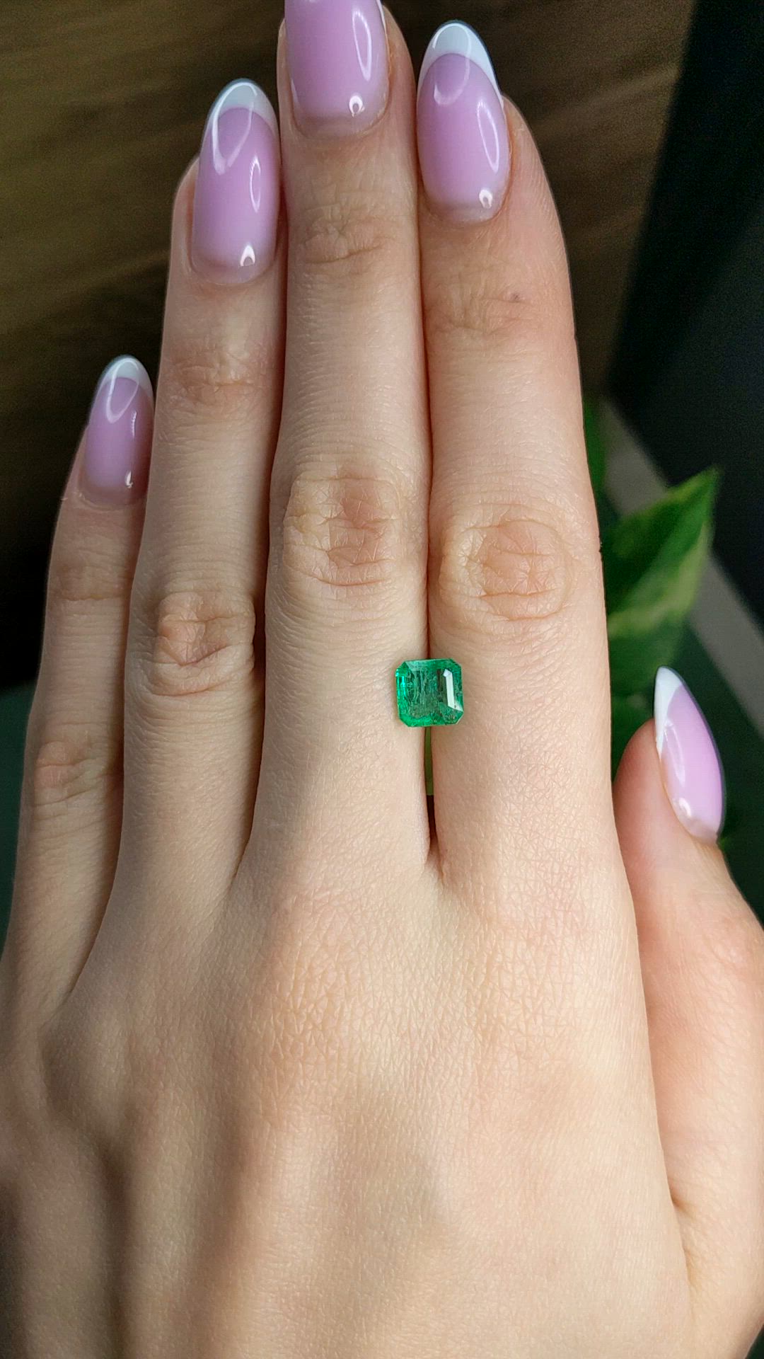 1.48 Ct. Emerald from Colombia Size Video