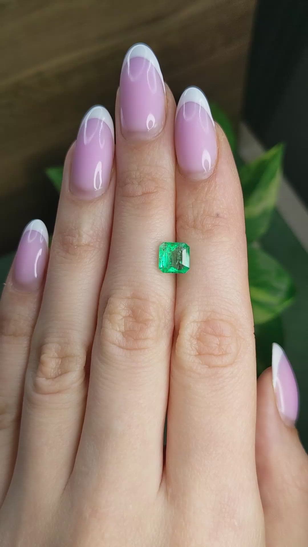 1.48 Ct. Emerald from Colombia Size Video