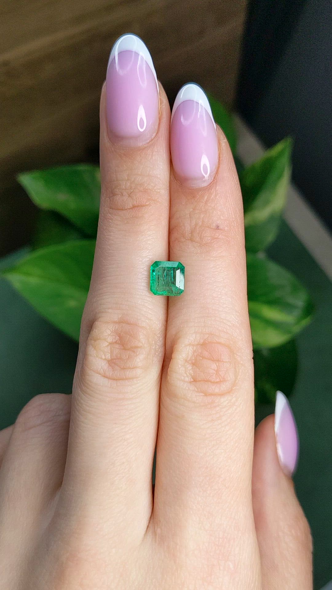 1.48 Ct. Emerald from Colombia Size Video