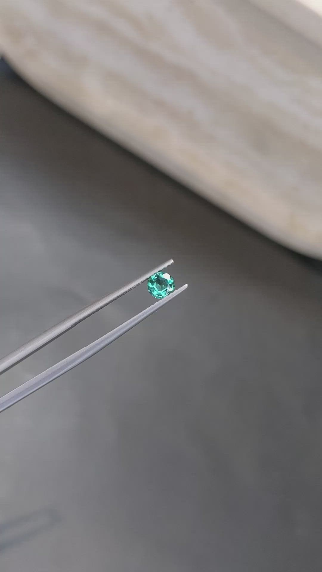 0.31 Ct. Emerald from Zambia Size Video