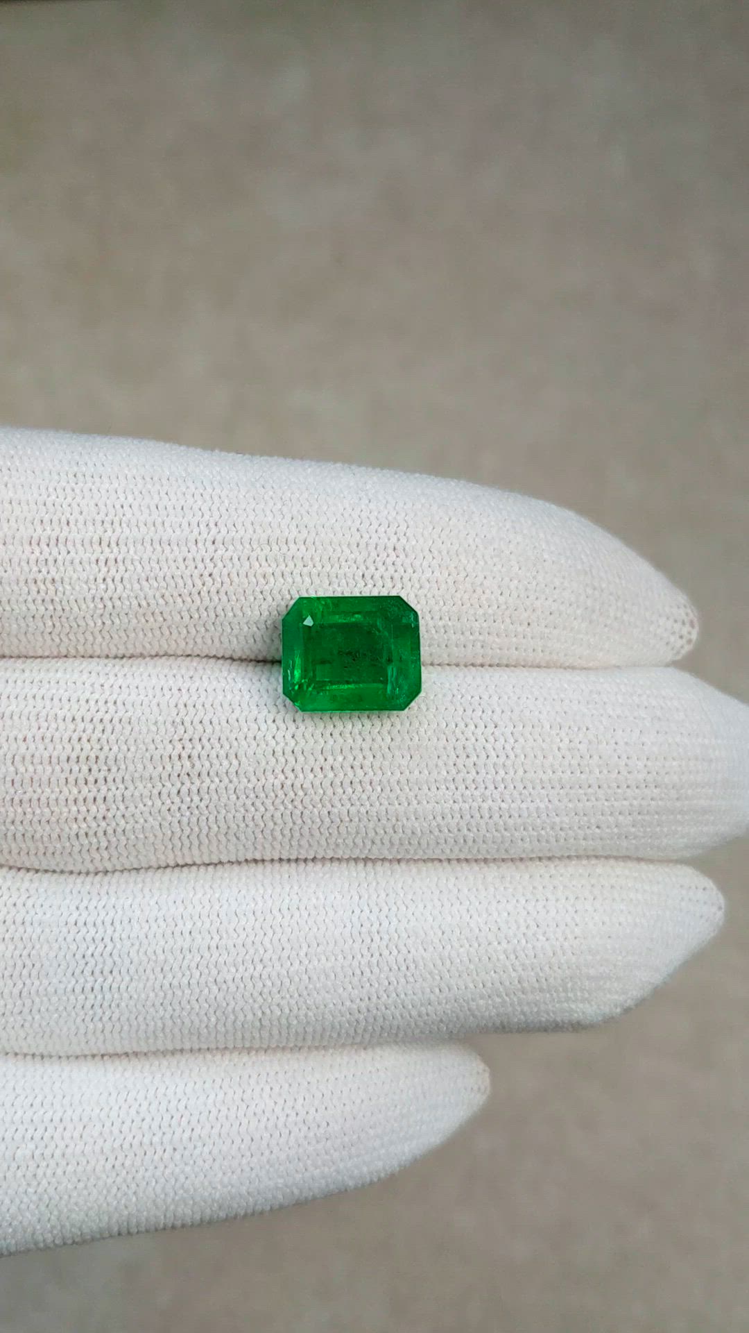 5.40 Ct. Emerald from Zambia Size Video