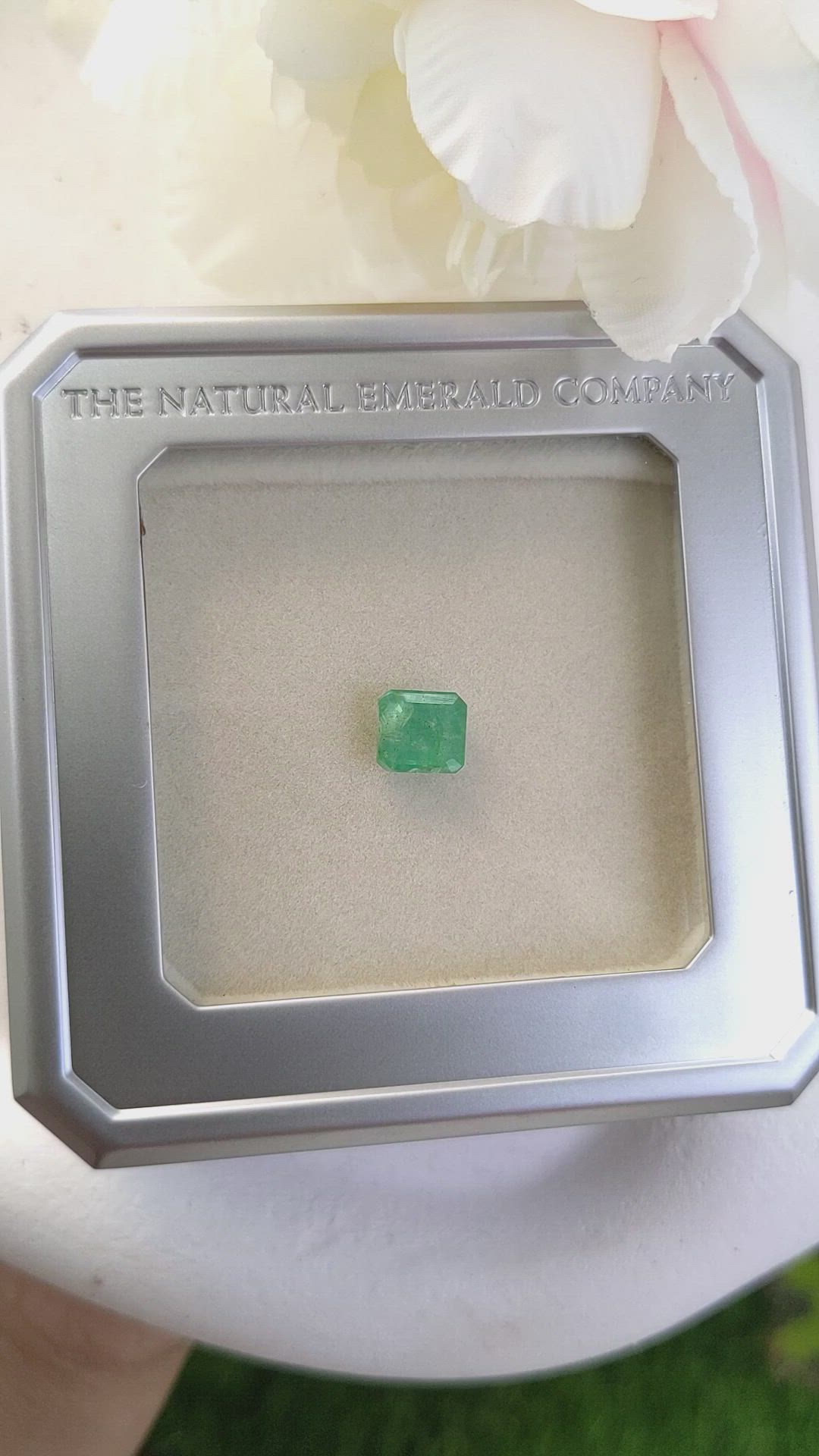 1.40 Ct. Emerald from Zambia Size Video