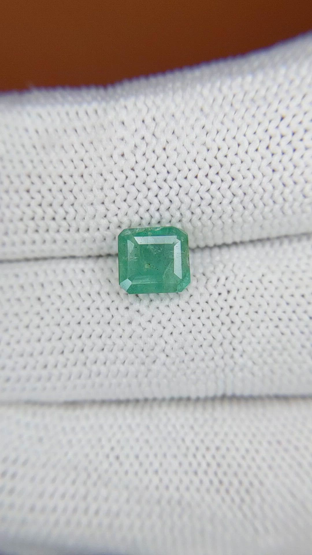 1.40 Ct. Emerald from Zambia Size Video