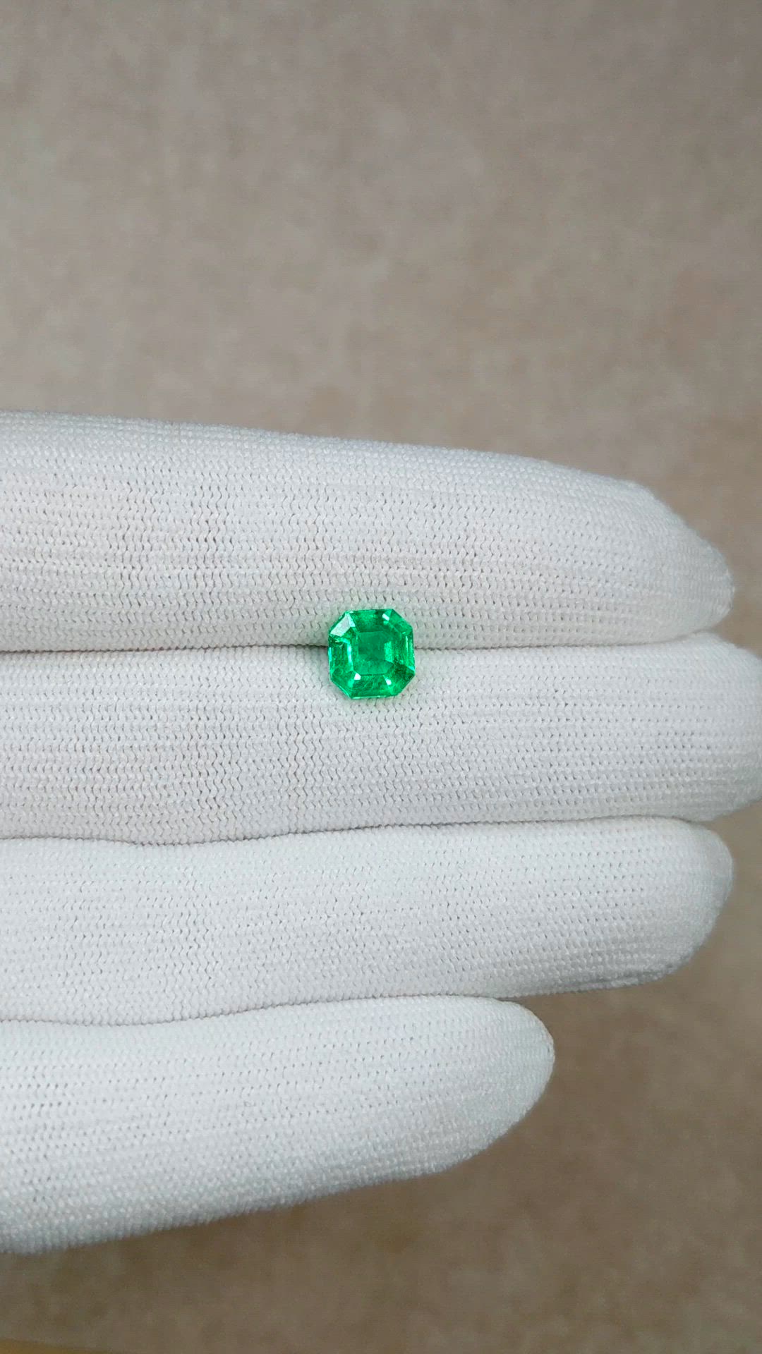 1.64 Ct. Emerald from Colombia Size Video
