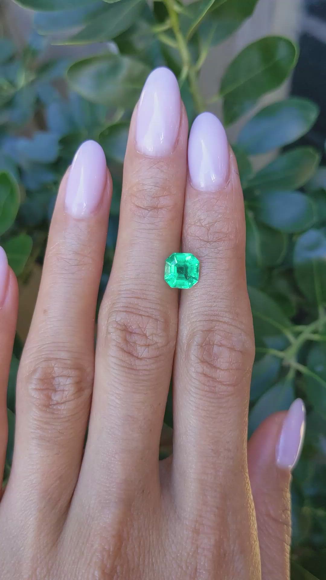 1.64 Ct. Emerald from Colombia Size Video