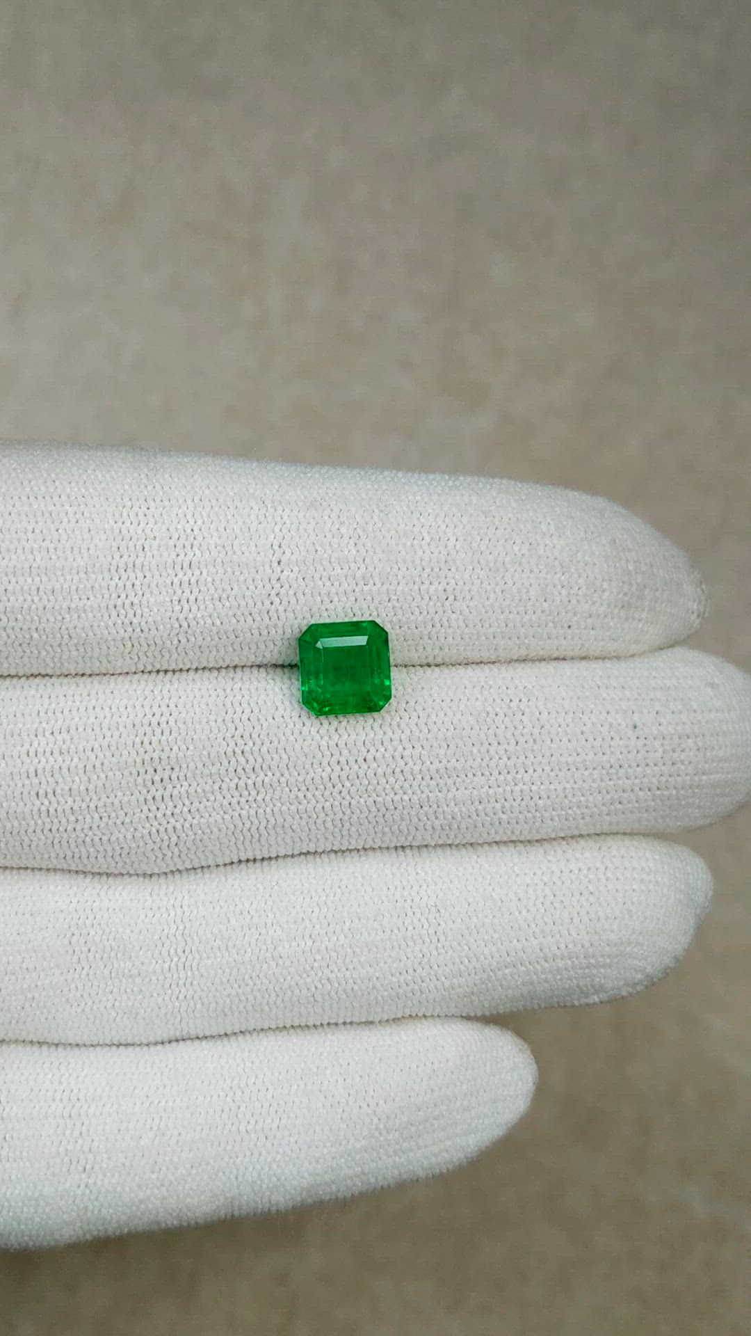 2.39 Ct. Emerald from Brazil Size Video