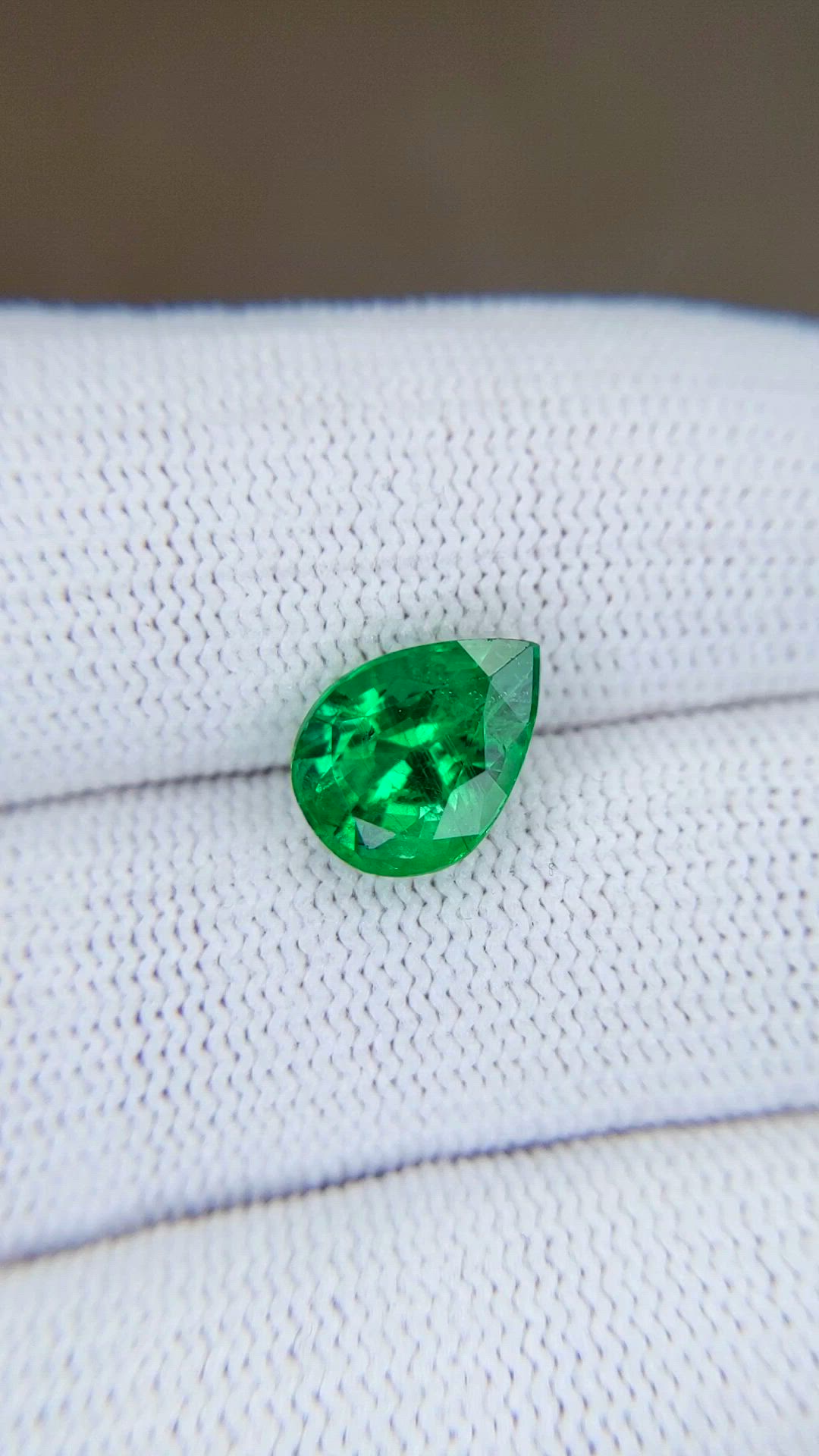 2.41 Ct. Emerald from Zambia Size Video