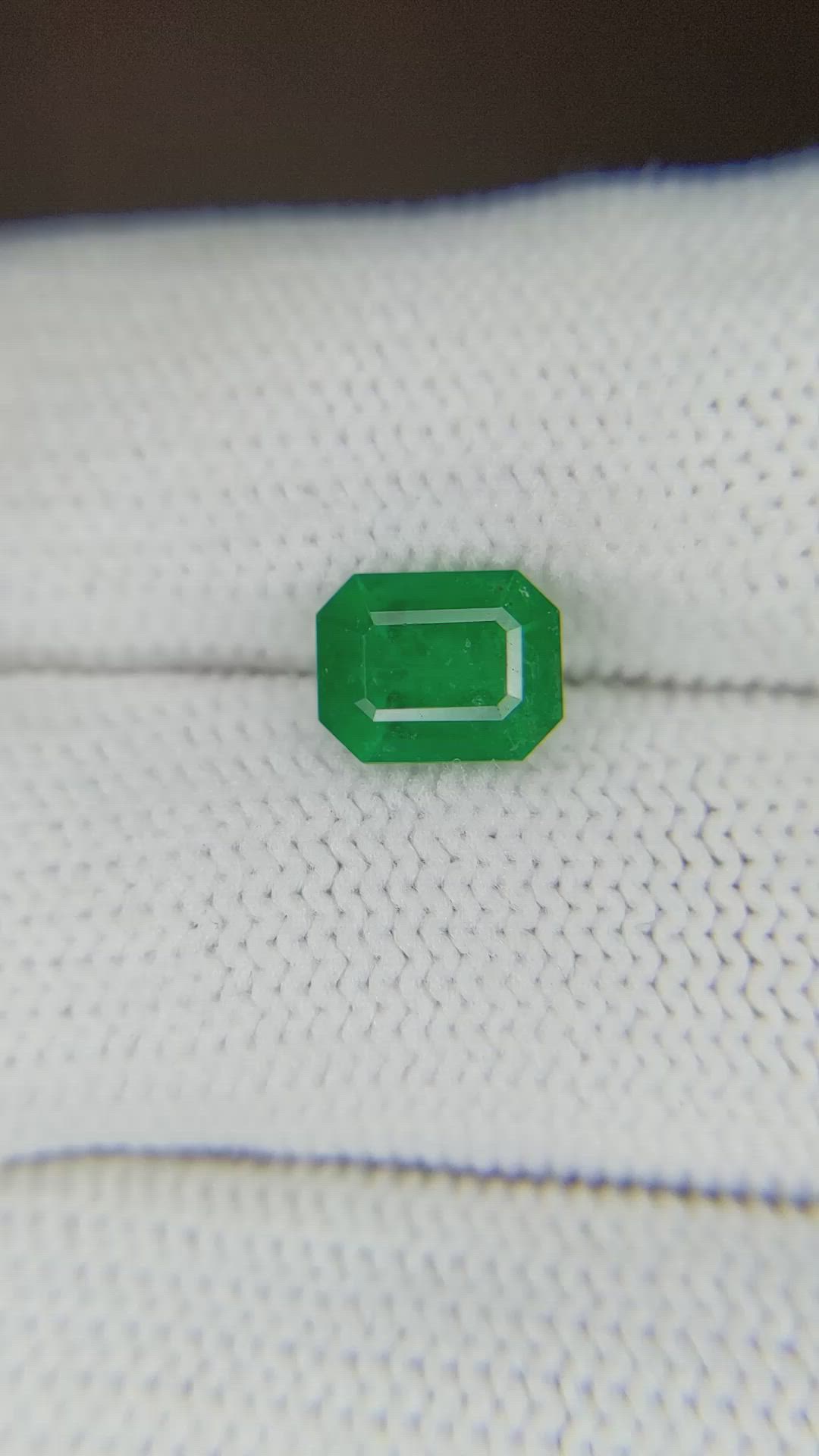1.18 Ct. Emerald from Zambia Size Video
