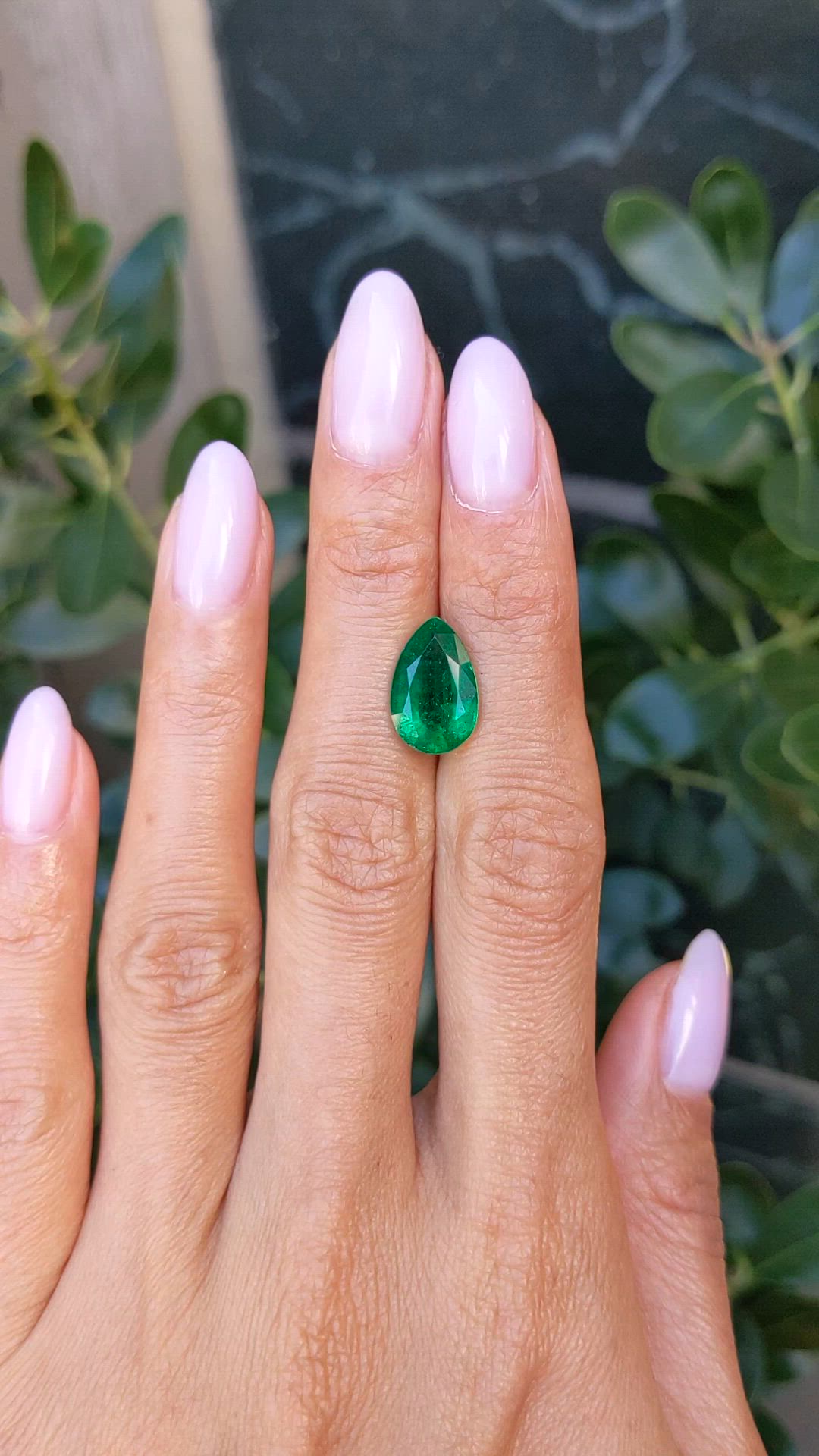 3.60 Ct. Emerald from Zambia Size Video