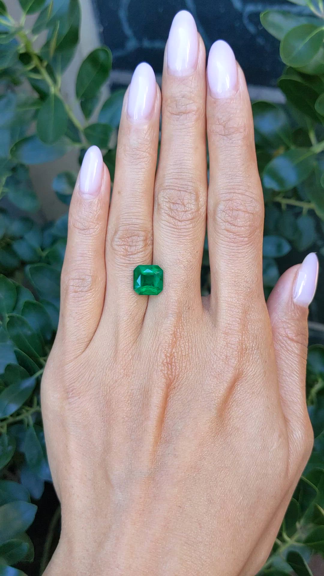 3.02 Ct. Emerald from Brazil Size Video