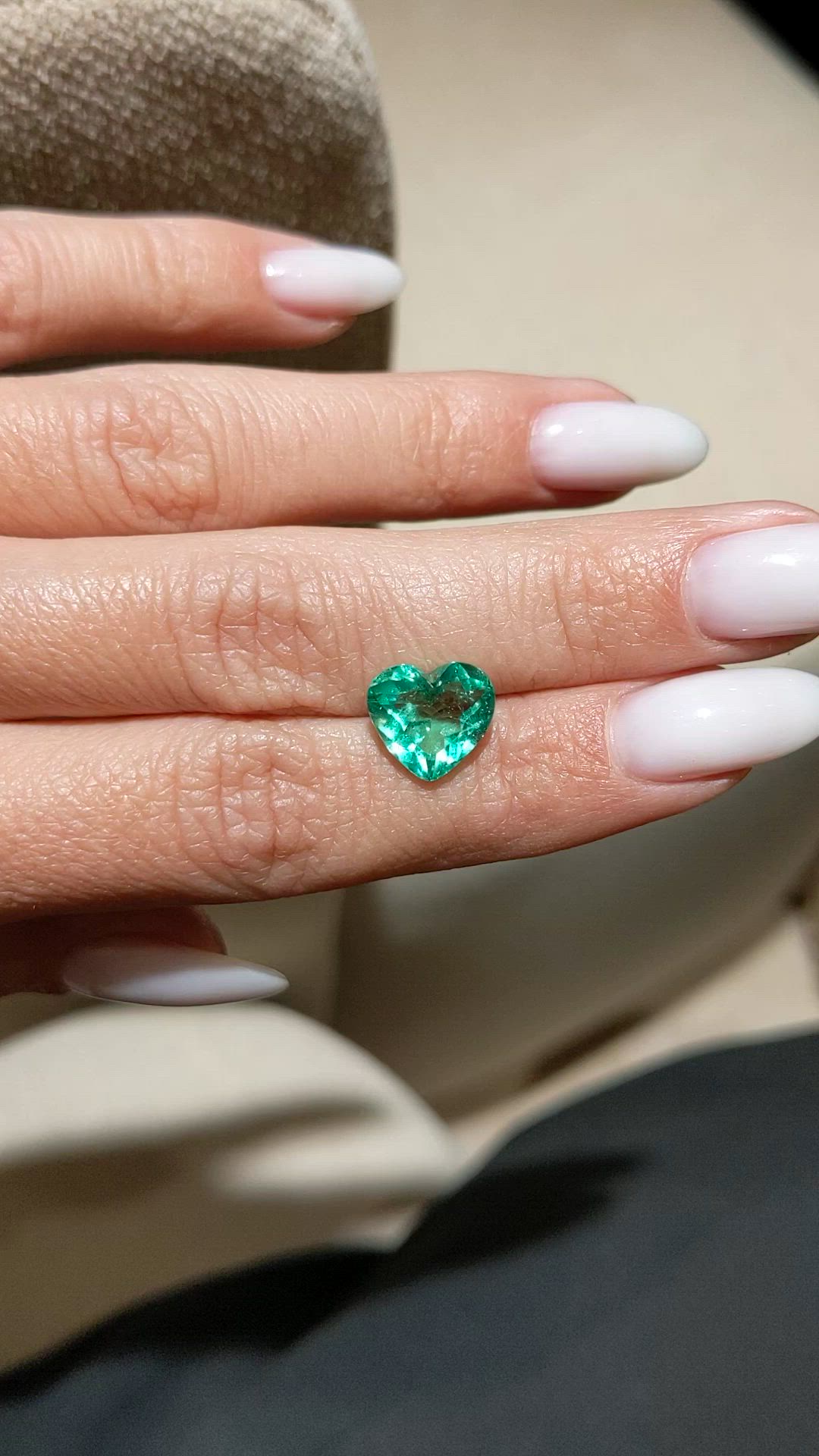 3.10 Ct. Emerald from Colombia Size Video