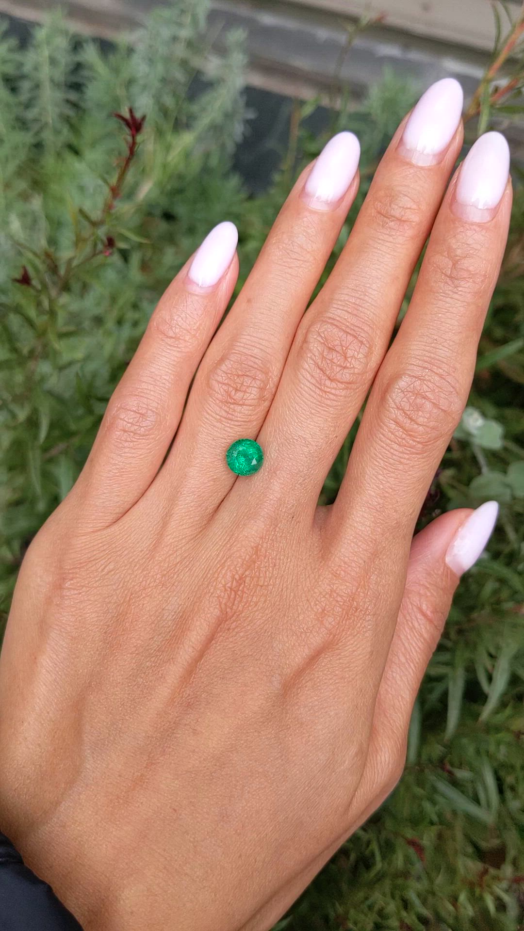 1.45 Ct. Emerald from Zambia Size Video