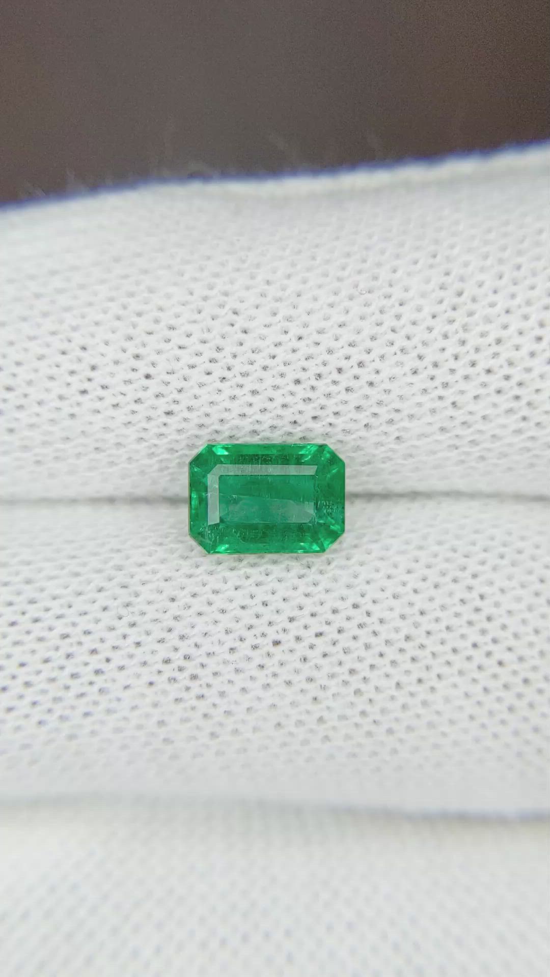 1.62 Ct. Emerald from Zambia Size Video