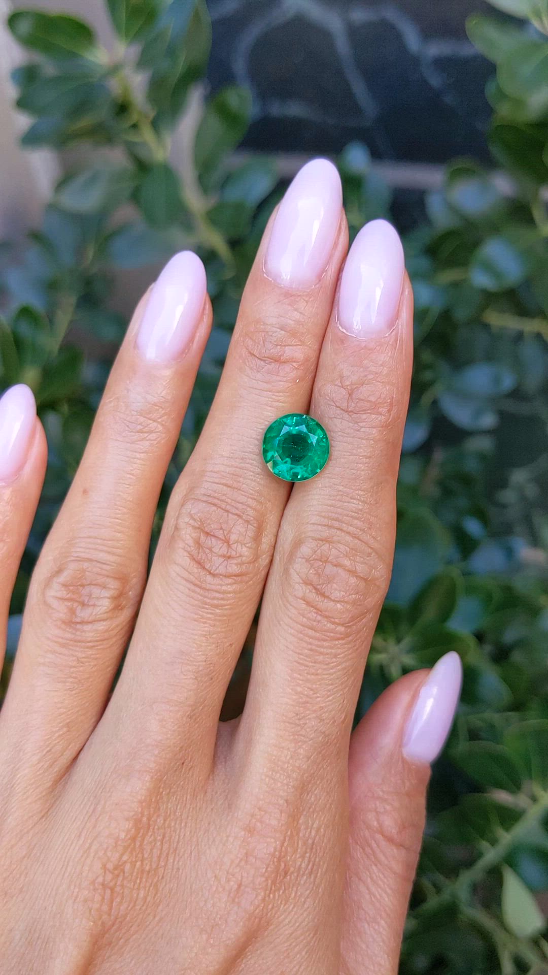 3.36 Ct. Emerald from Zambia Size Video