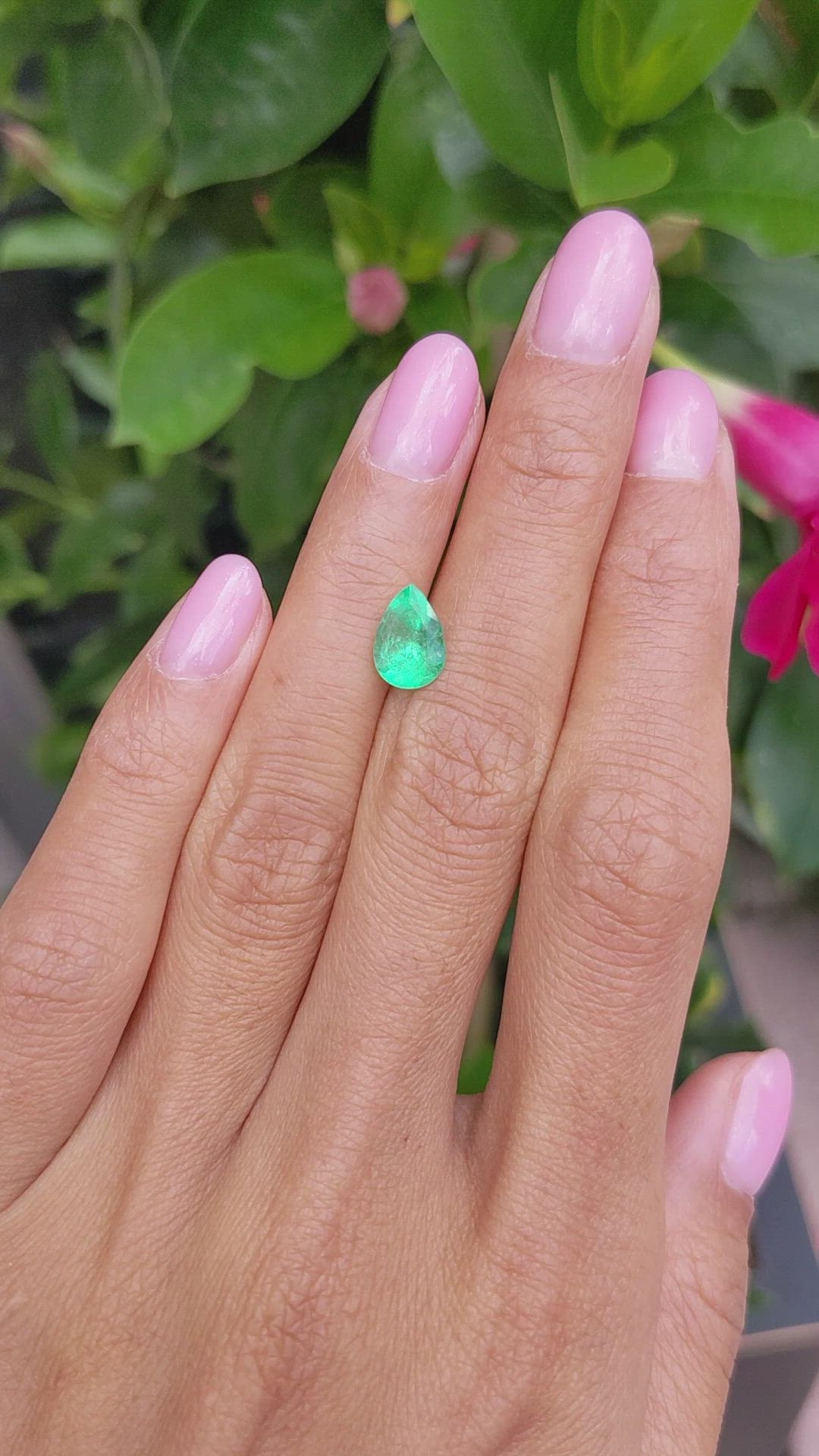 1.46 Ct. Emerald from Colombia Size Video