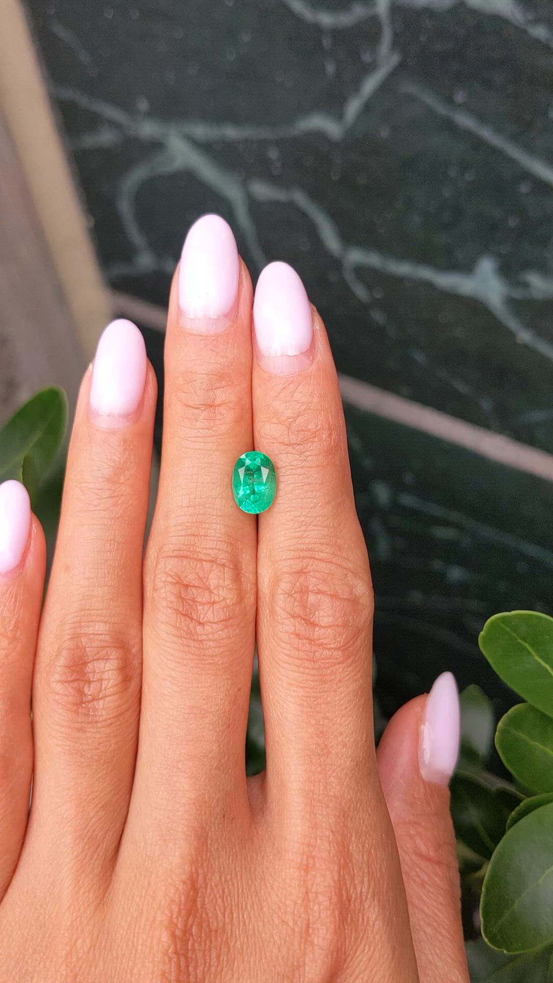 1.76 Ct. Emerald from Ethiopia Size Video
