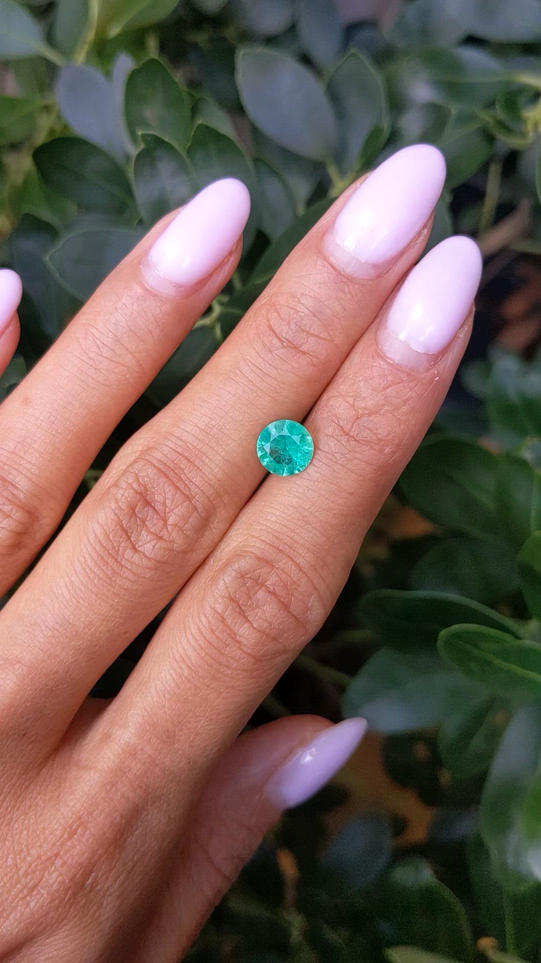 1.03 Ct. Emerald from Brazil Size Video