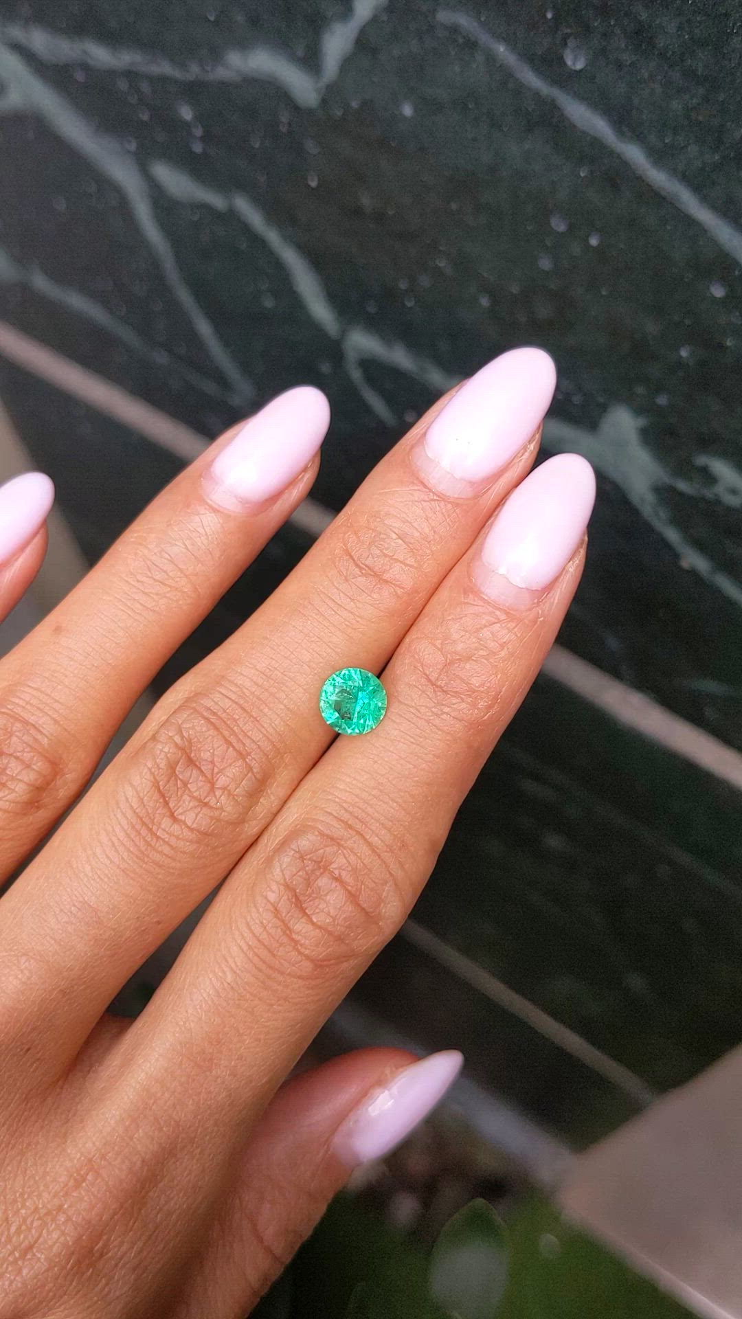 1.05 Ct. Emerald from Brazil Size Video