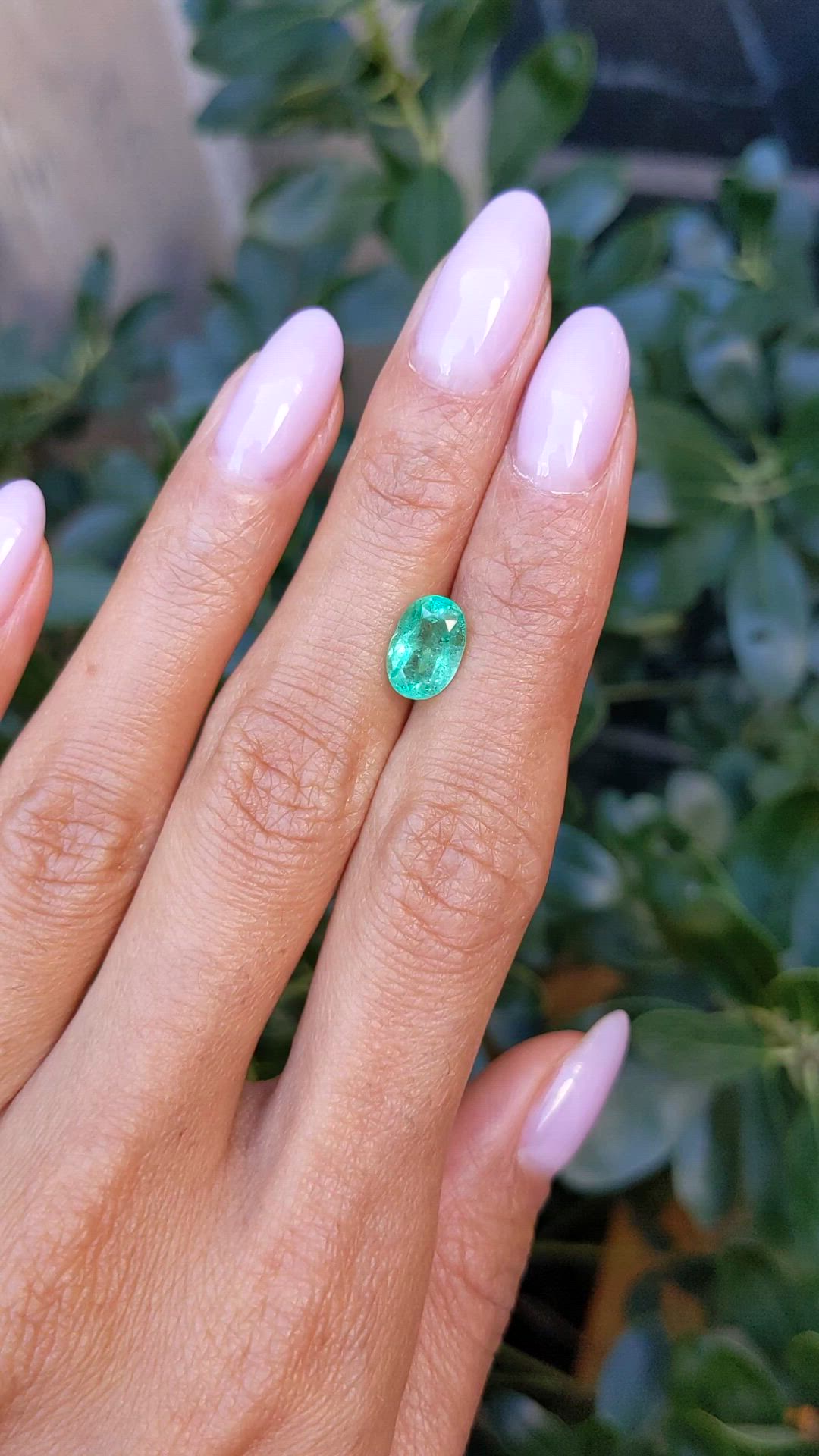 1.85 Ct. Emerald from Colombia Size Video