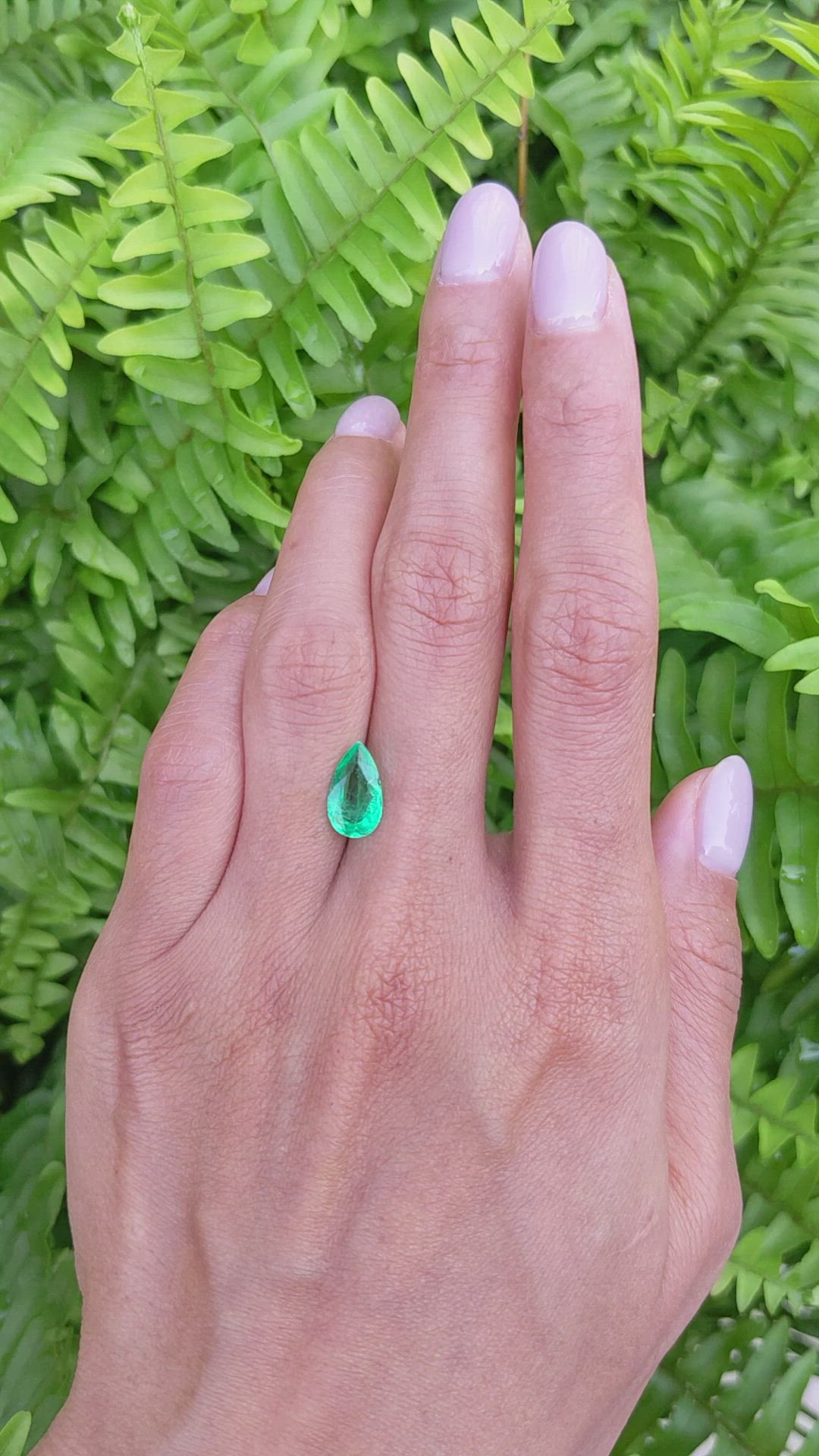 1.78 Ct. Emerald from Colombia Size Video