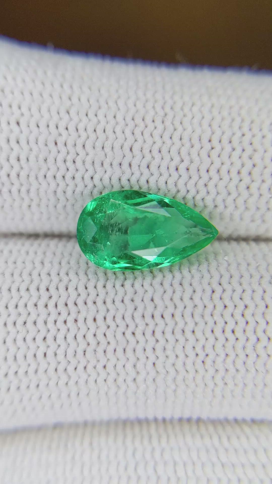 1.78 Ct. Emerald from Colombia Size Video