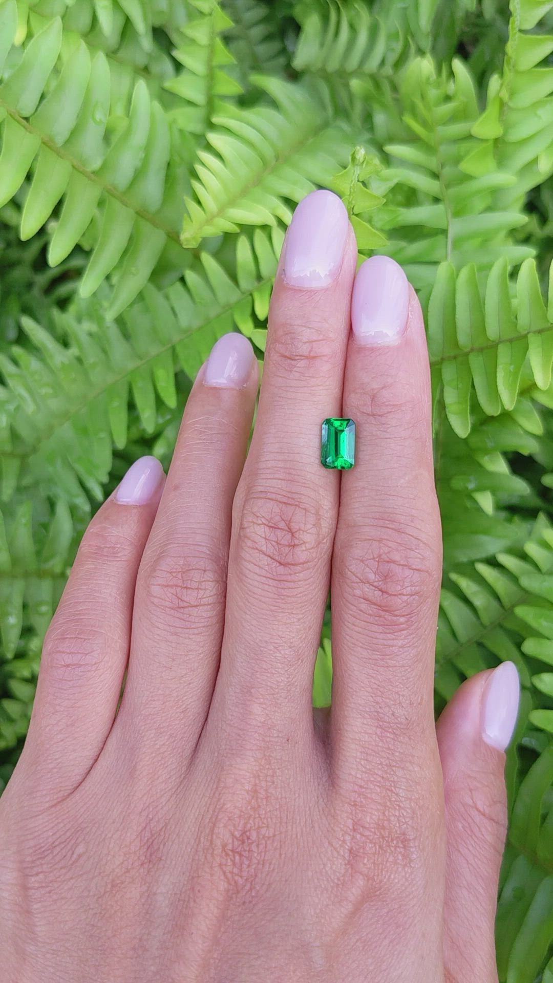 1.27 Ct. Emerald from Afghanistan Size Video