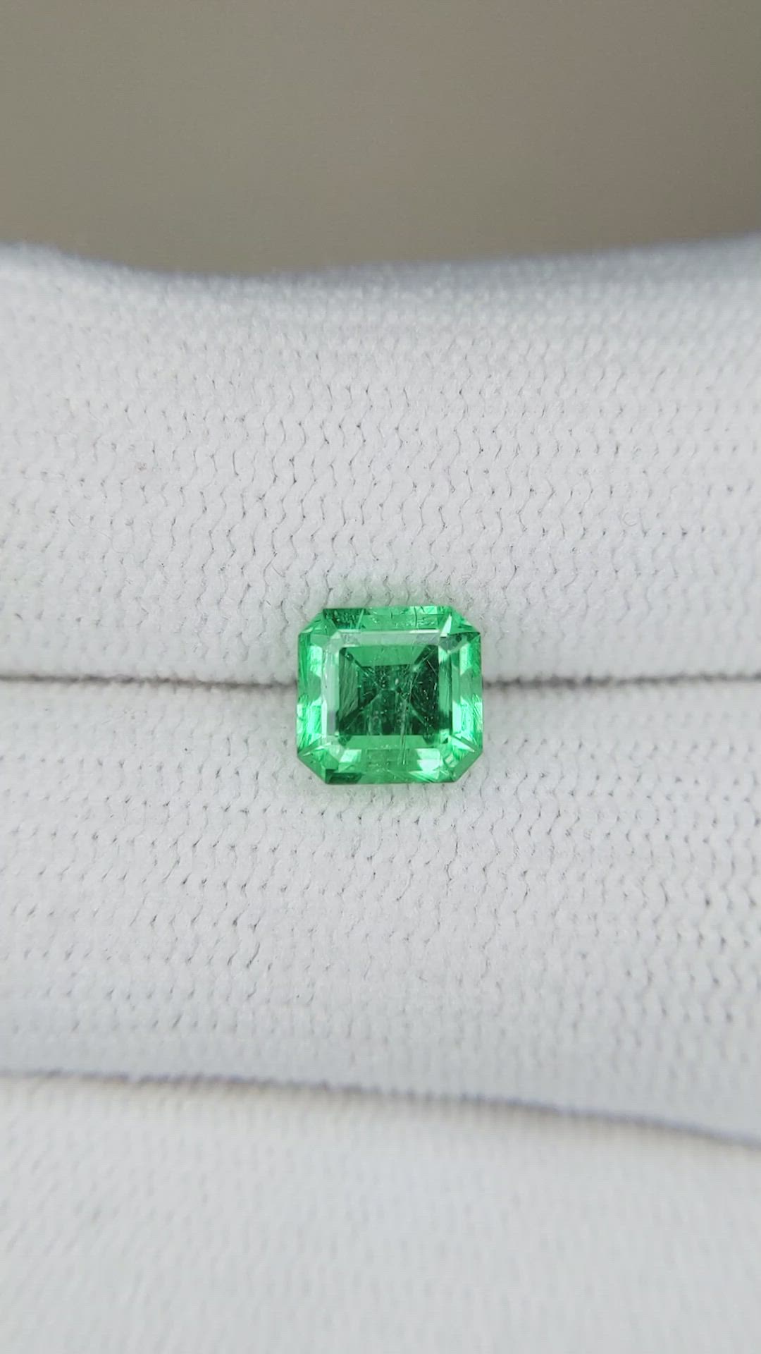 1.08 Ct. Emerald from Russia Size Video