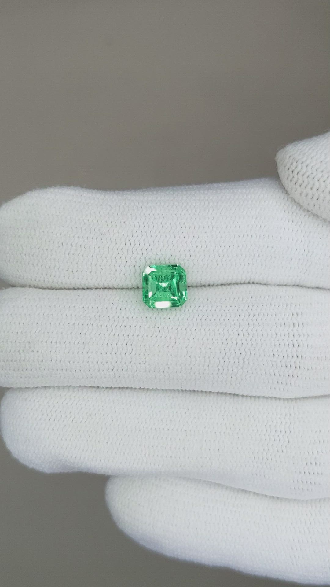1.08 Ct. Emerald from Russia Size Video