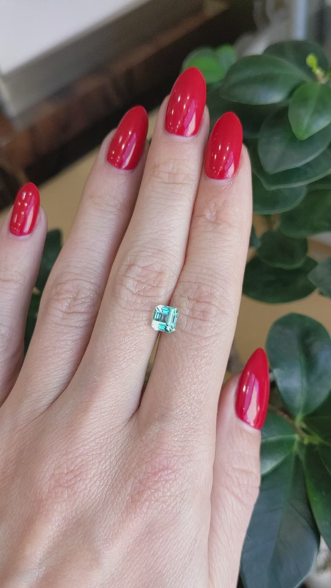 1.15 Ct. Emerald from Nigeria Size Video