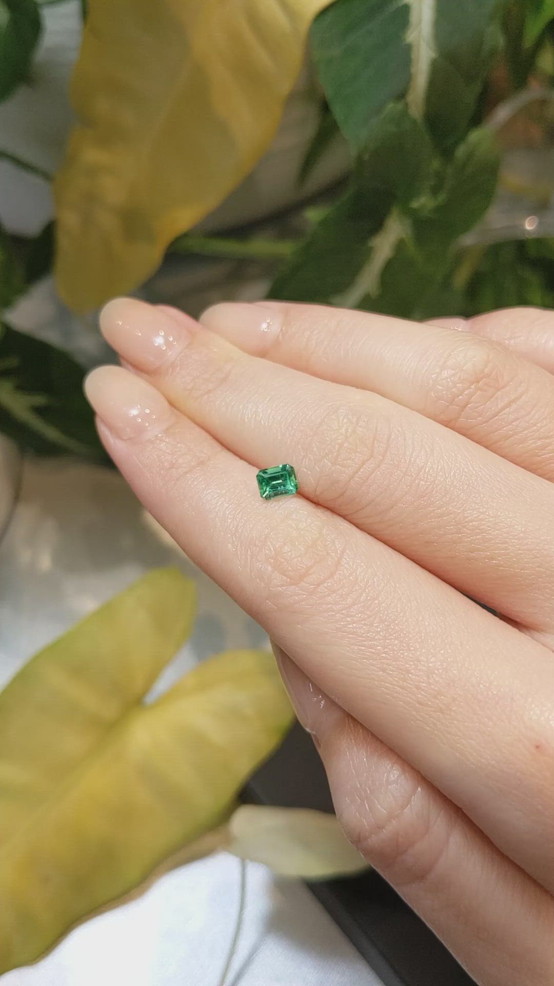 0.54 Ct. Emerald from Russia Size Video