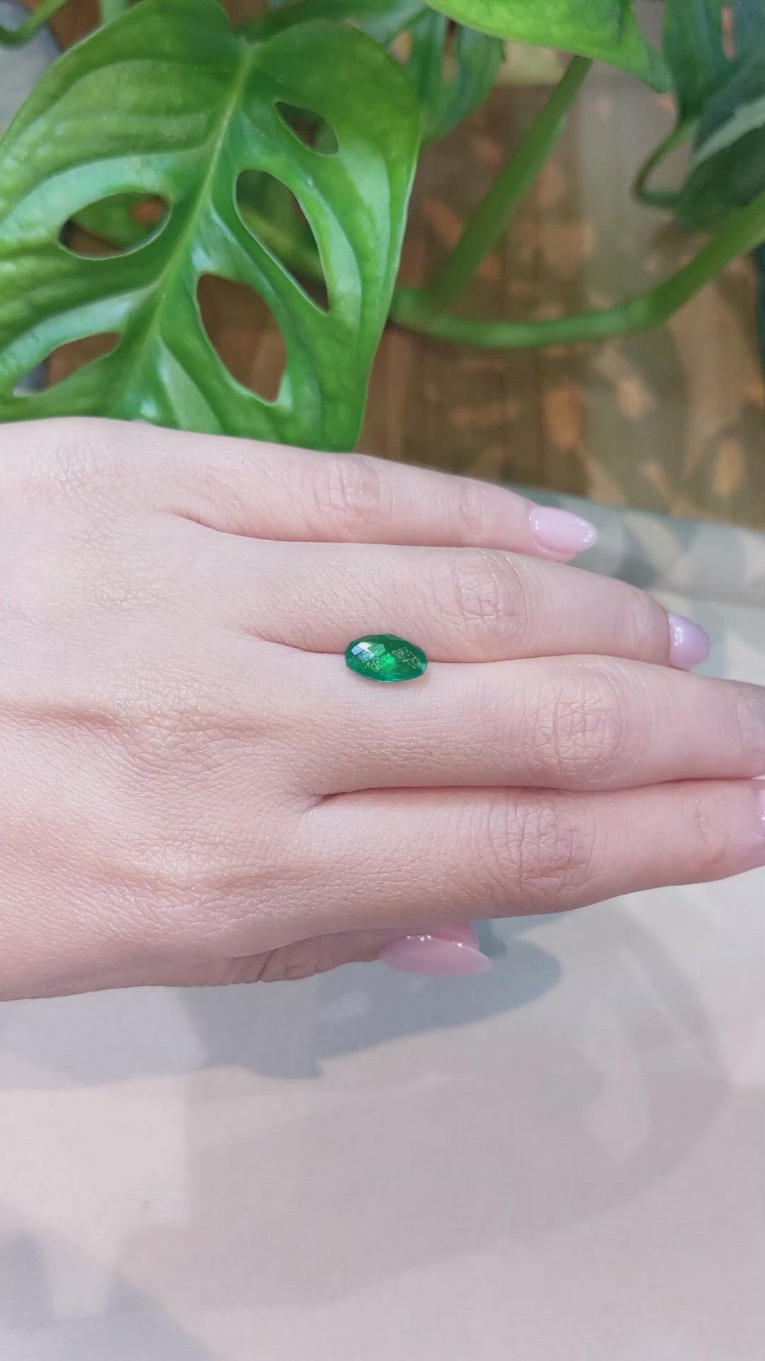 1.50 Ct. Emerald from Colombia Size Video