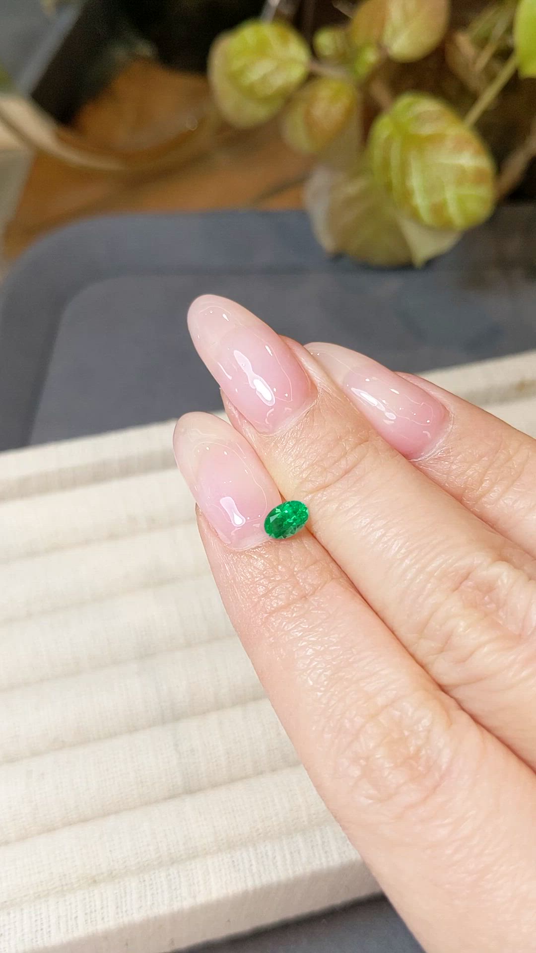 0.38 Ct. Emerald from Russia Size Video