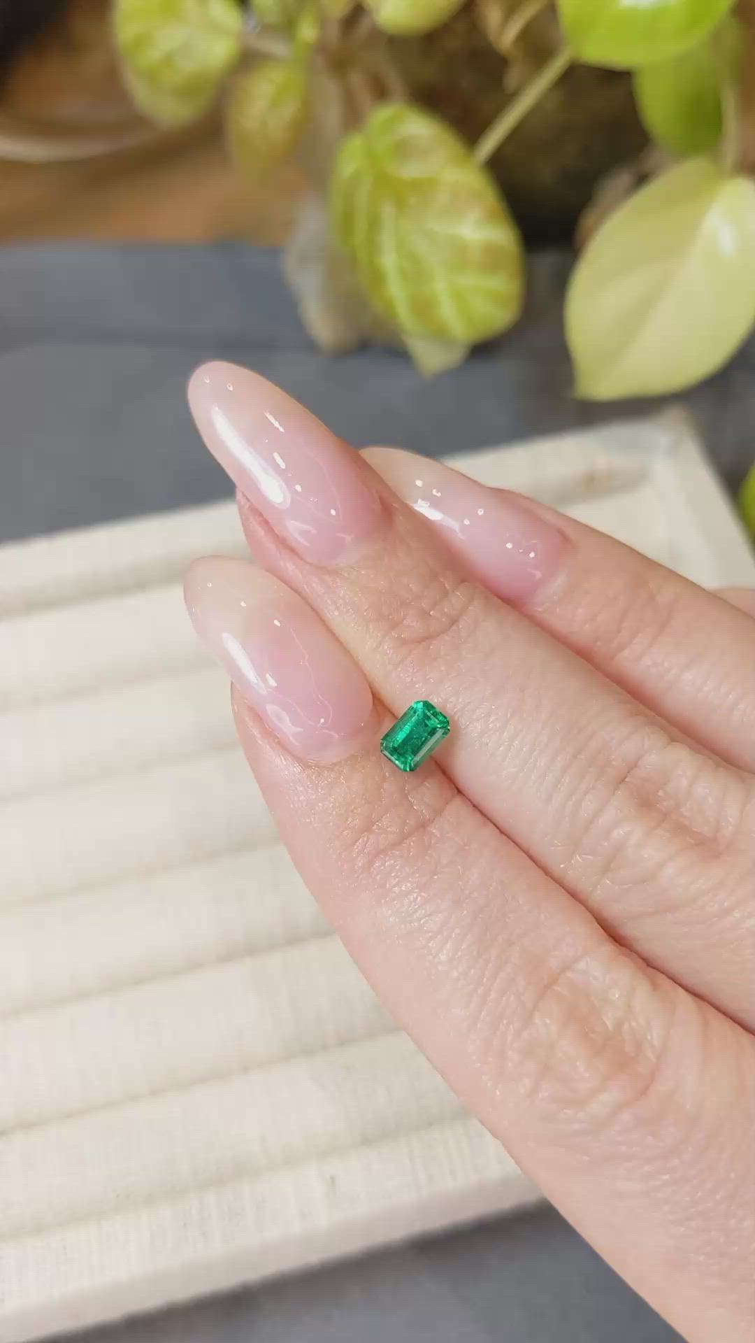 0.51 Ct. Emerald from Russia Size Video