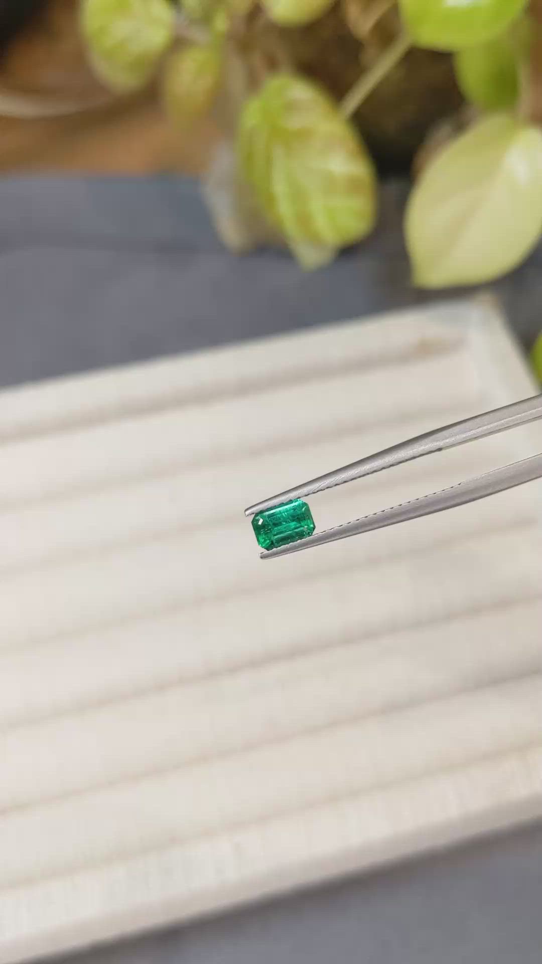 0.51 Ct. Emerald from Russia Size Video
