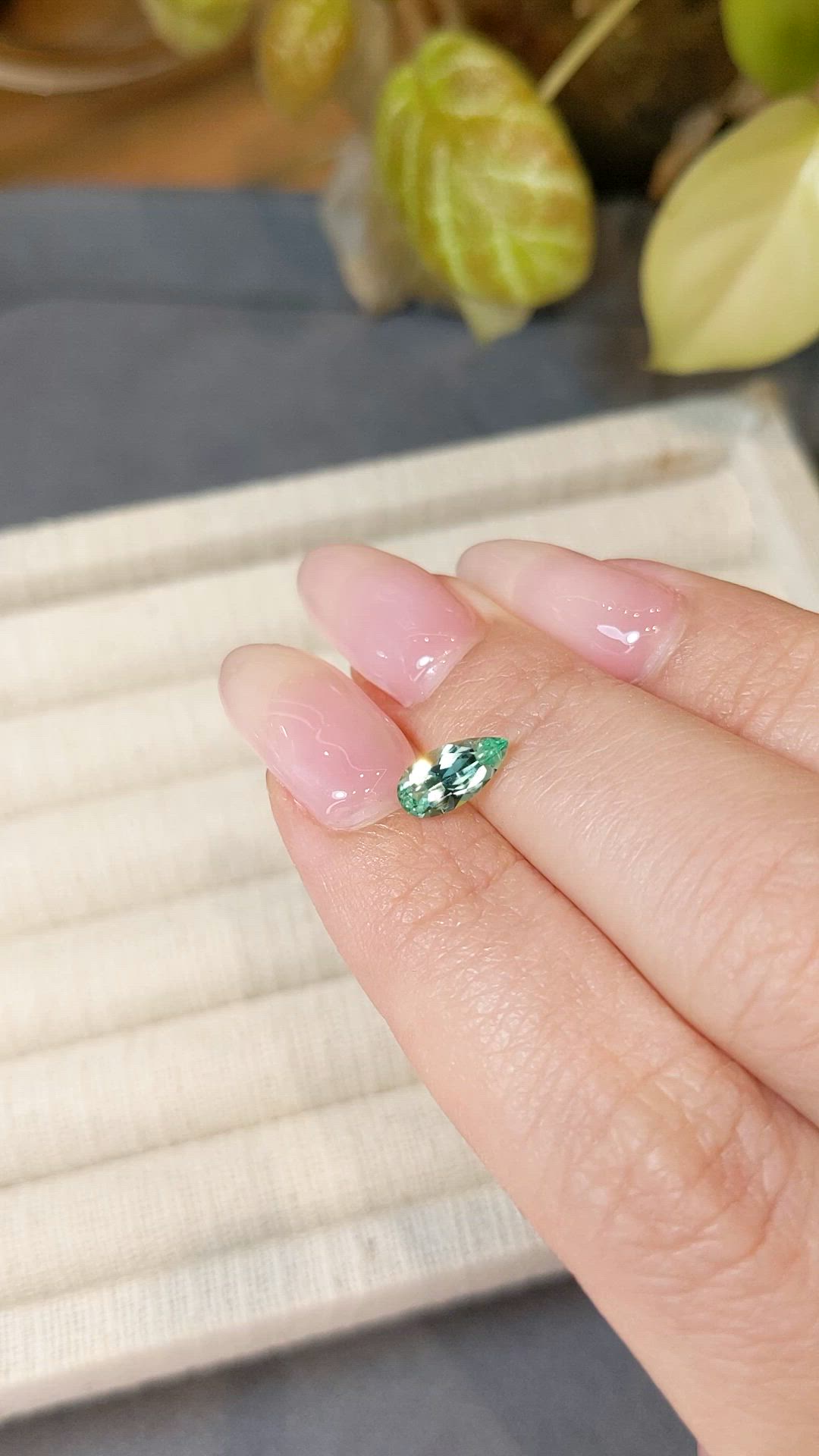 0.63 Ct. Emerald from Russia Size Video