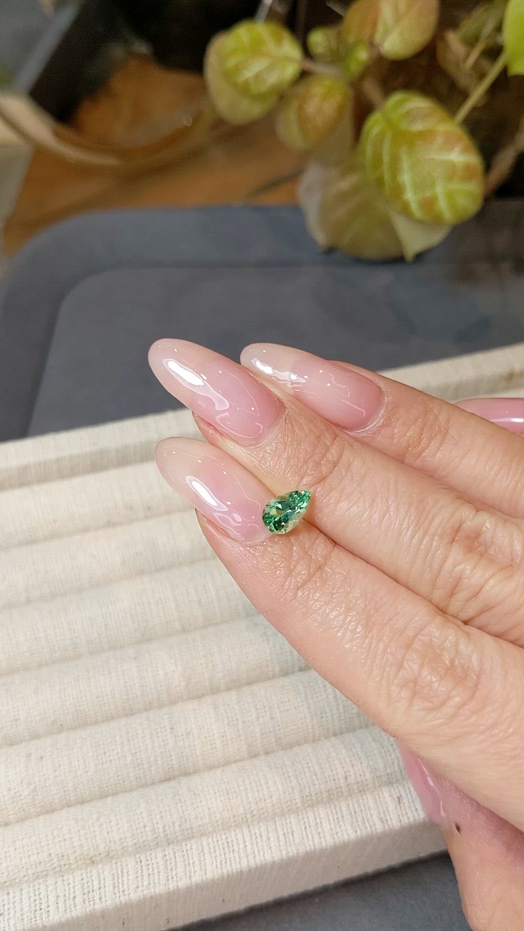 0.81 Ct. Emerald from Russia Size Video