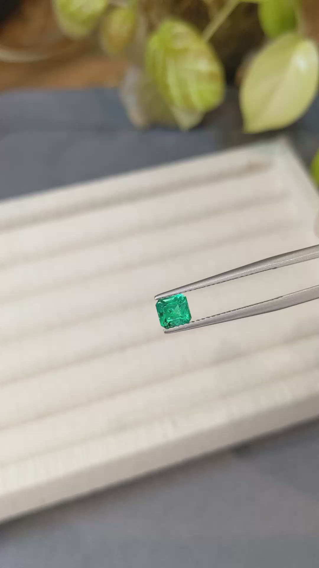 0.63 Ct. Emerald from Russia Size Video