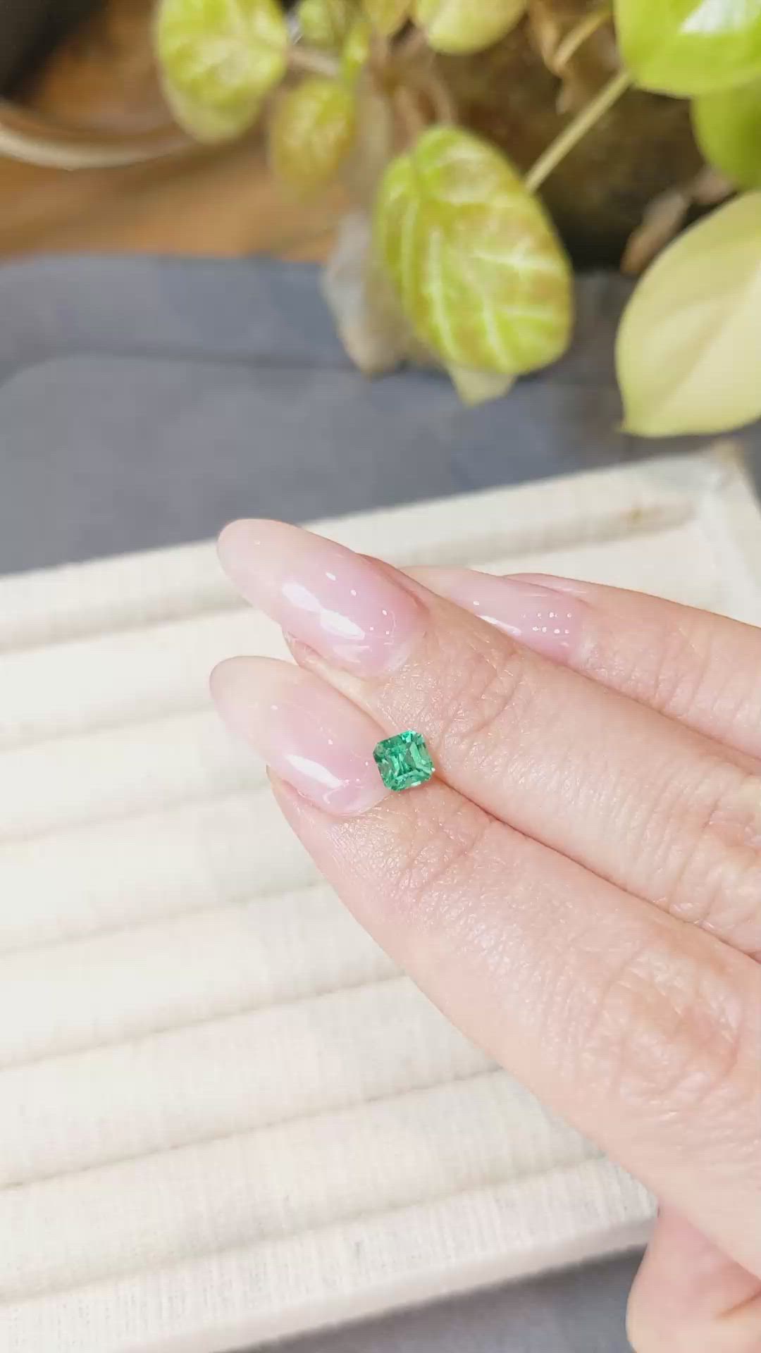 0.51 Ct. Emerald from Russia Size Video