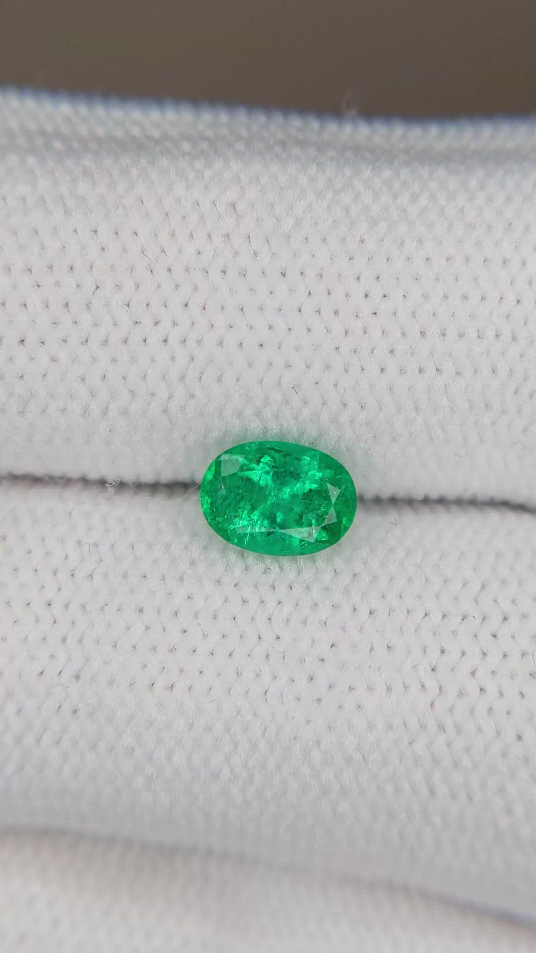 0.59 Ct. Emerald from Russia Size Video