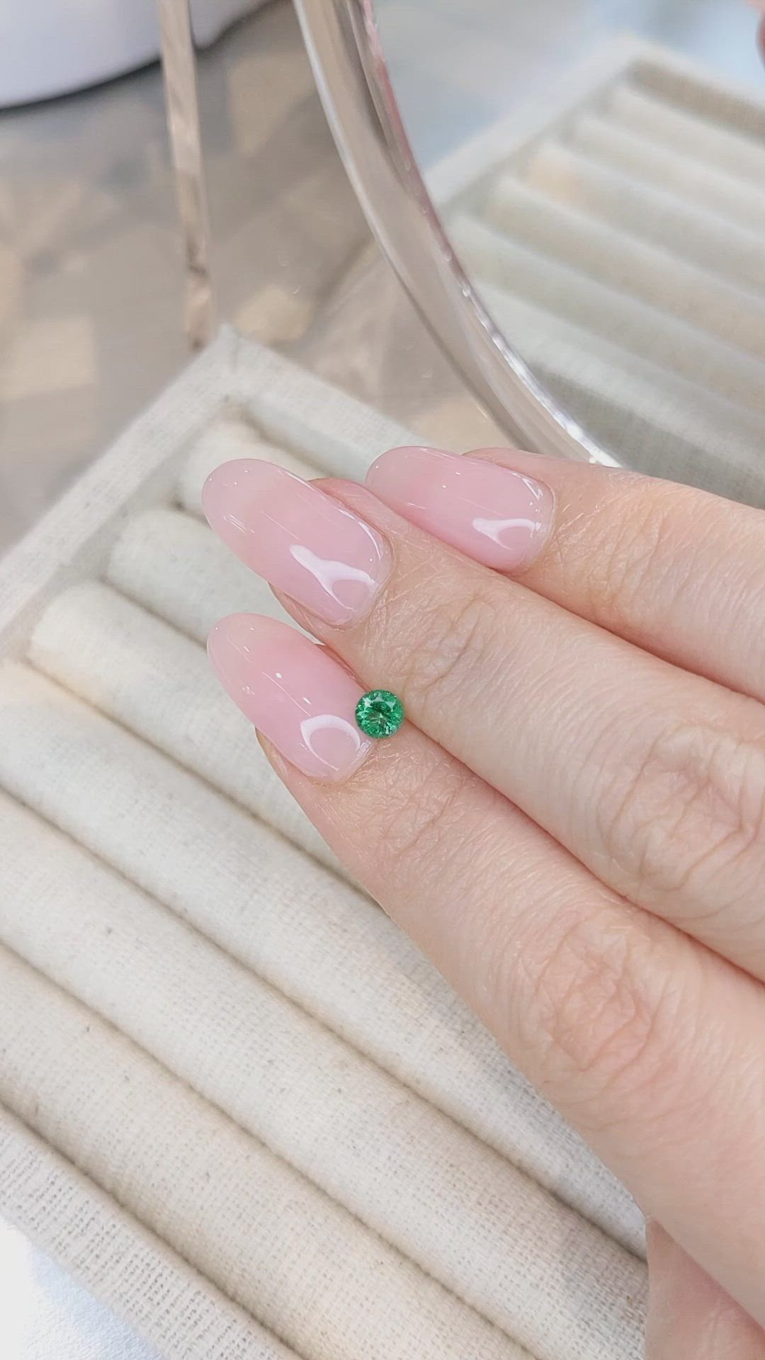 0.29 Ct. Emerald from Russia Size Video