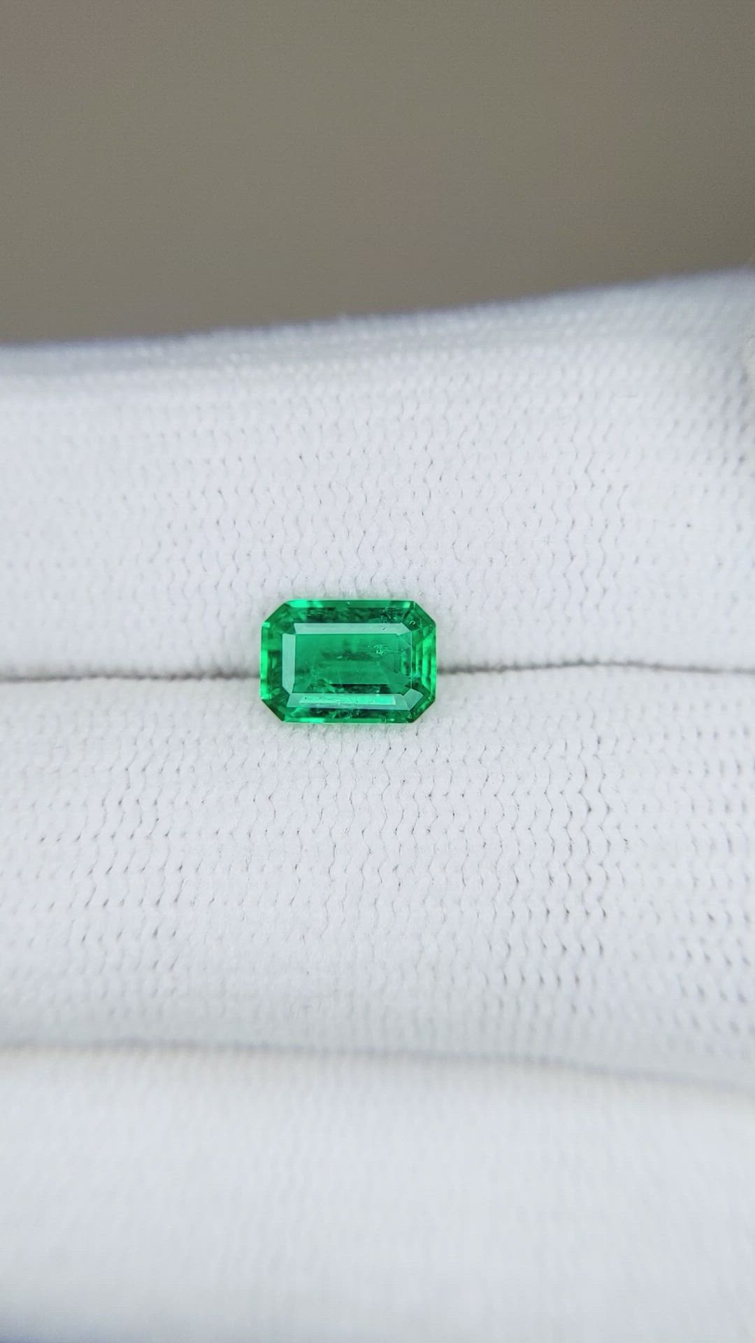 0.74 Ct. Emerald from Afghanistan Size Video