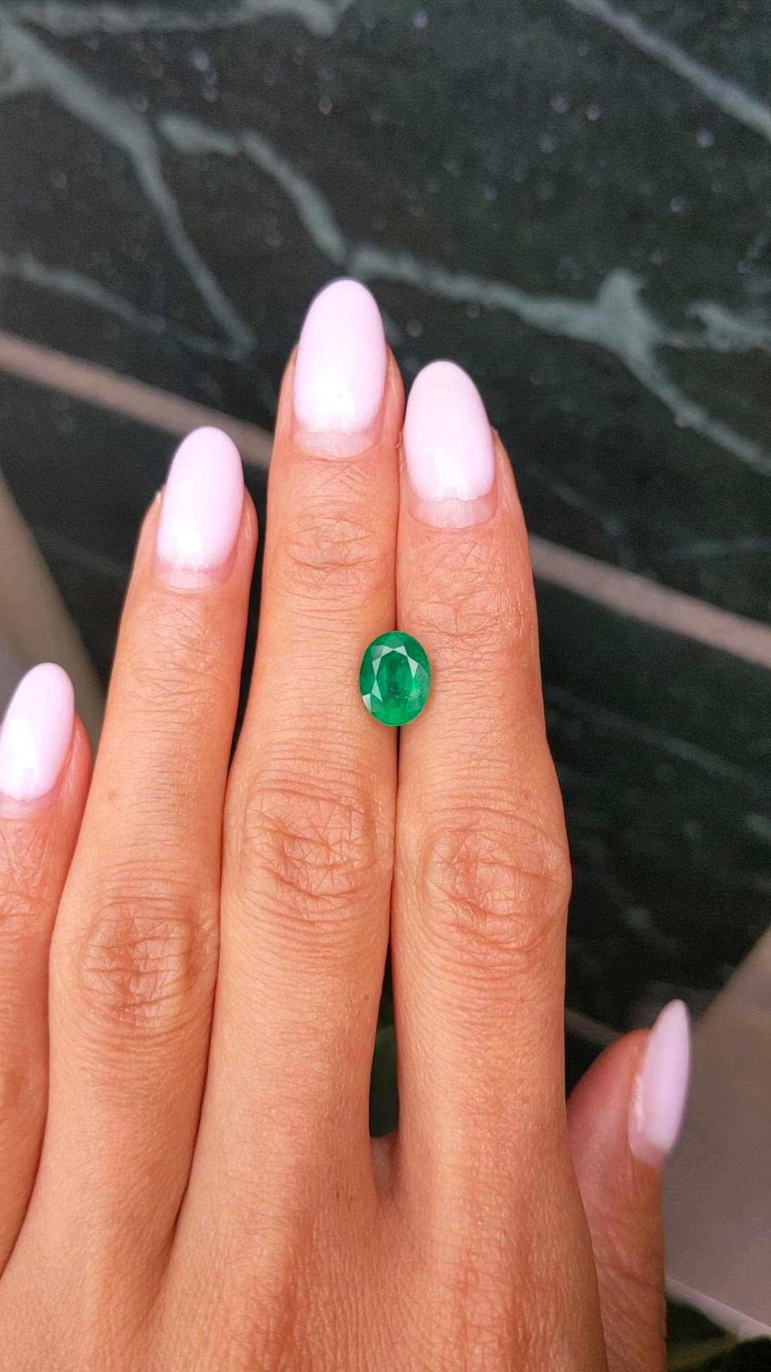 1.94 Ct. Emerald from Zambia Size Video