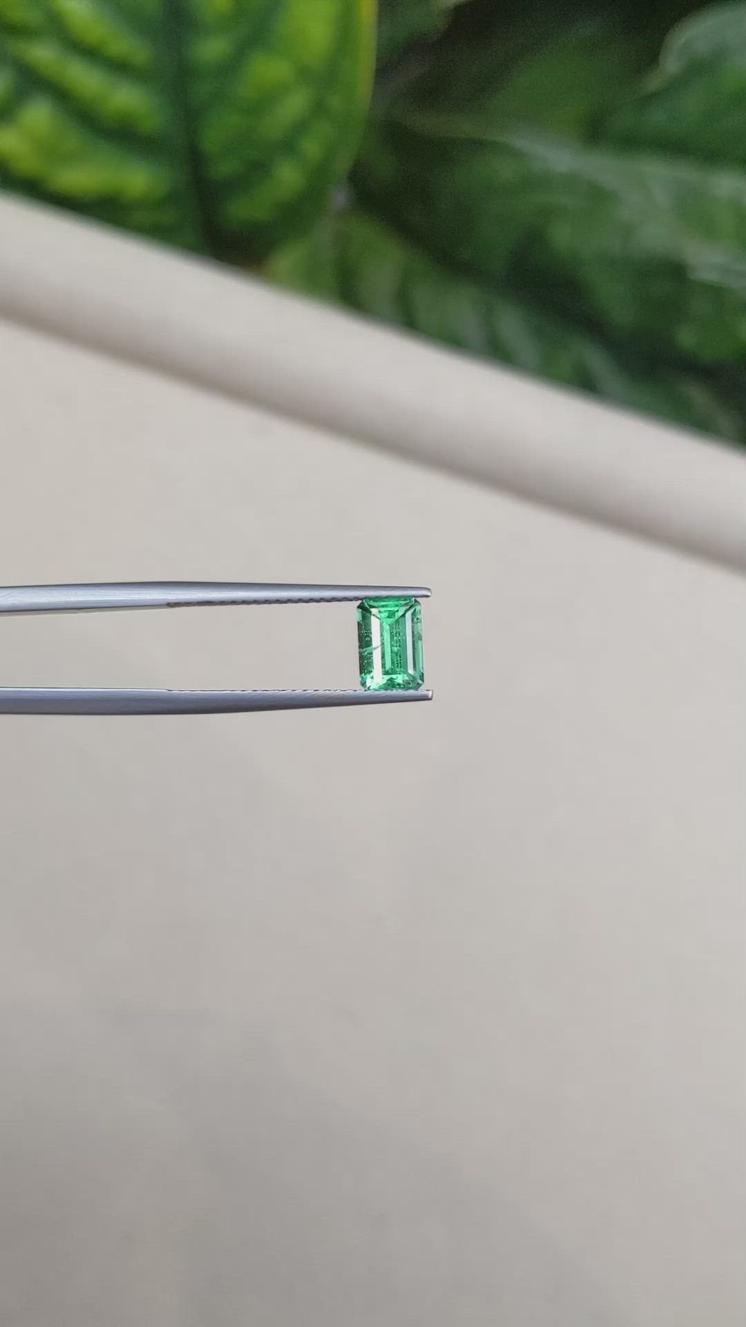 1.04 Ct. Emerald from Russia Size Video