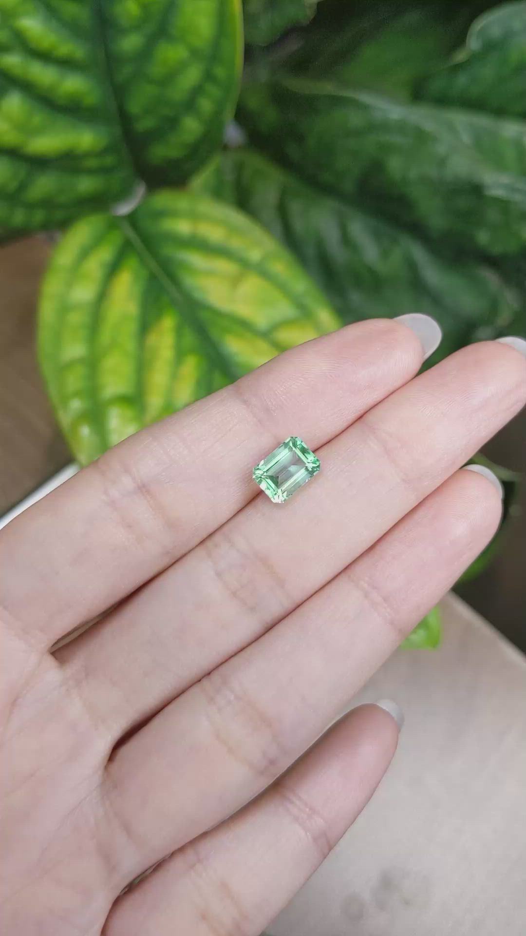 1.73 Ct. Emerald from Russia Size Video