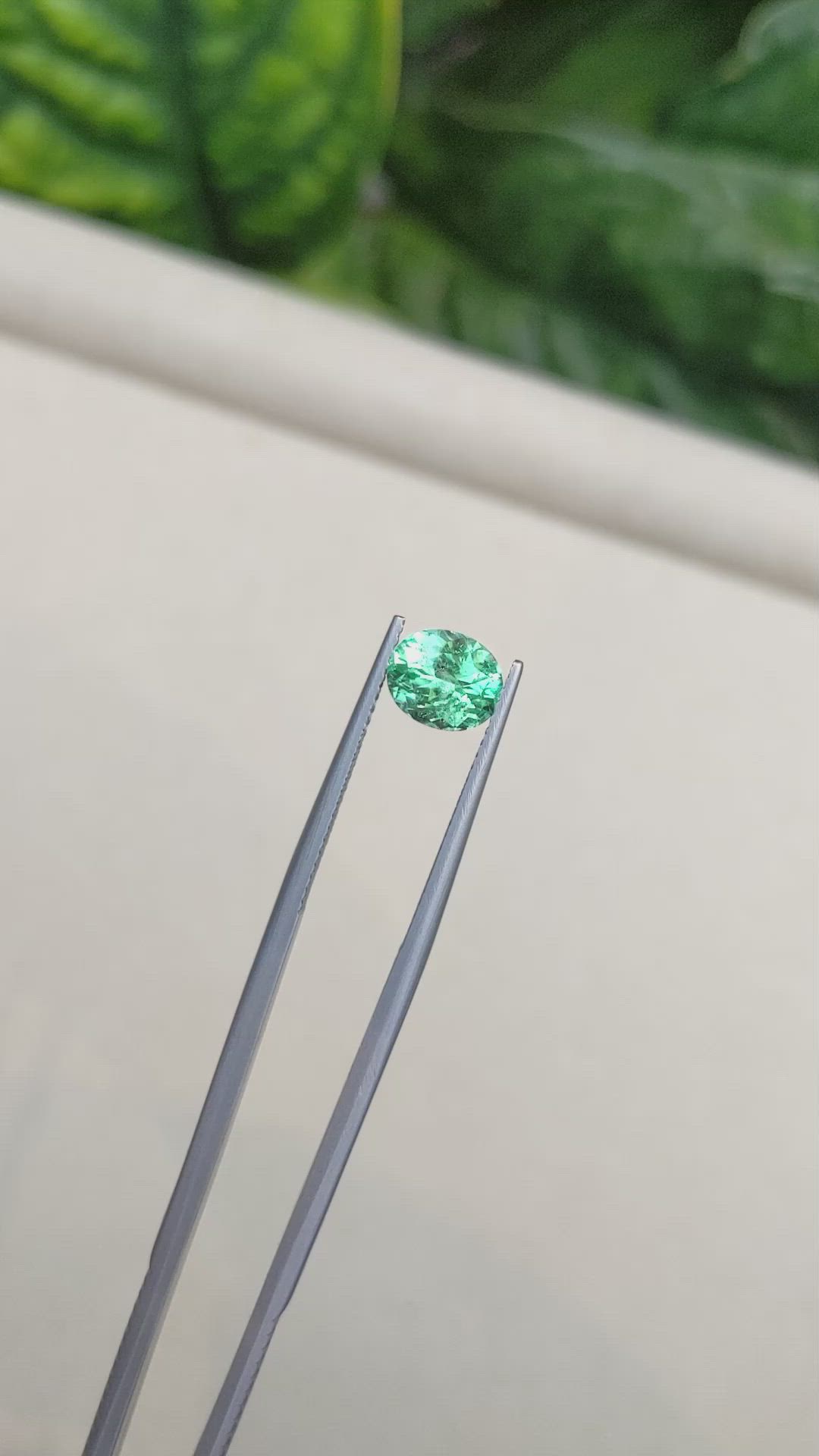 1.24 Ct. Emerald from Russia Size Video