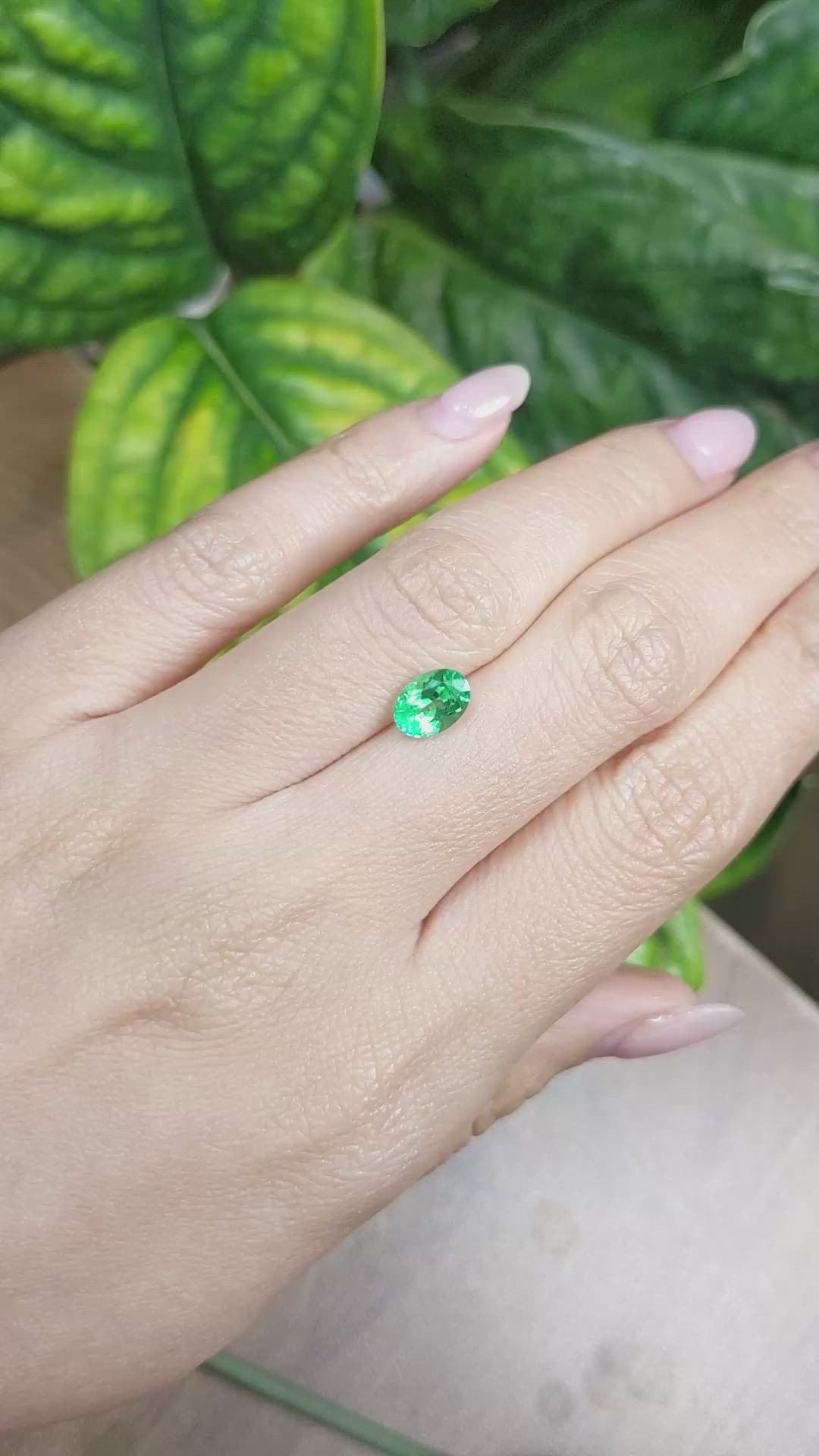 1.07 Ct. Emerald from Russia Size Video