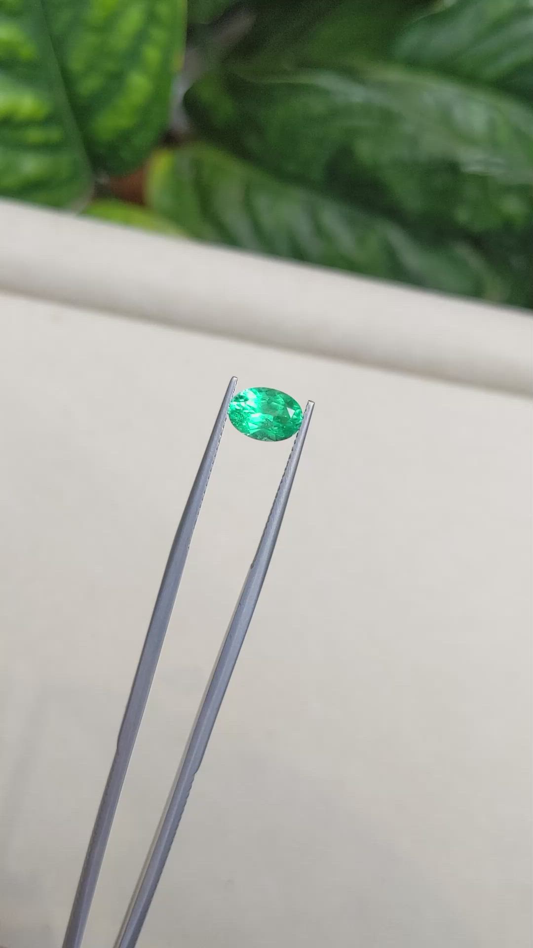 1.30 Ct. Emerald from Russia Size Video